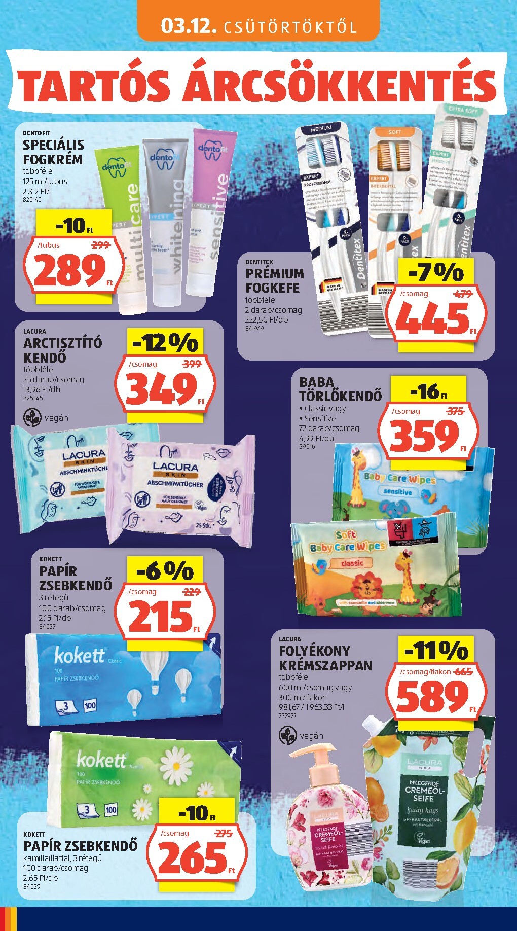 aldi - Aktuális Aldi - Tartós árcsökkentés flyer szórólap érvényes csütörtöktől 2026.03.05.-től vasárnaptól 2026.05.31.-ig - page: 52