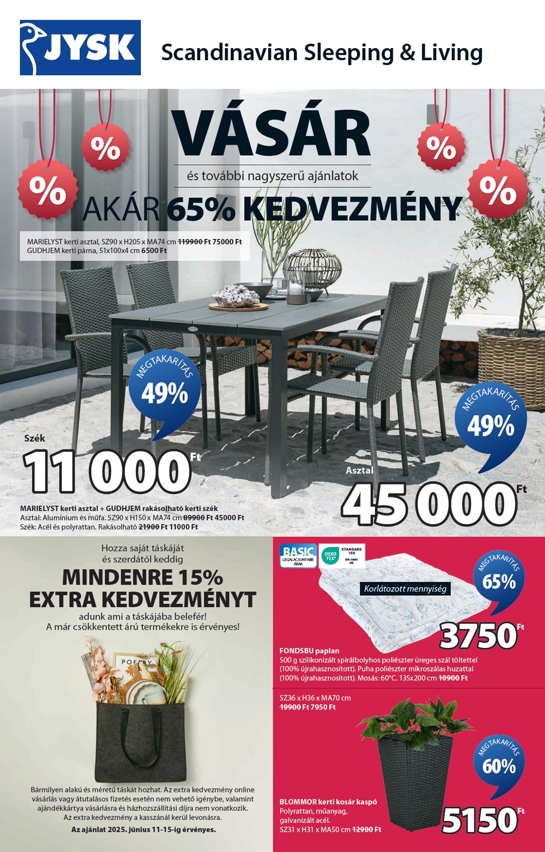 jysk - JYSK akciós újság, érvényes 06.11. - 06.22. - page: 1