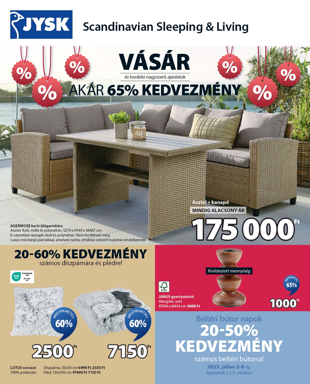 jysk - JYSK akciós újság, érvényes 07.02. - 07.29.