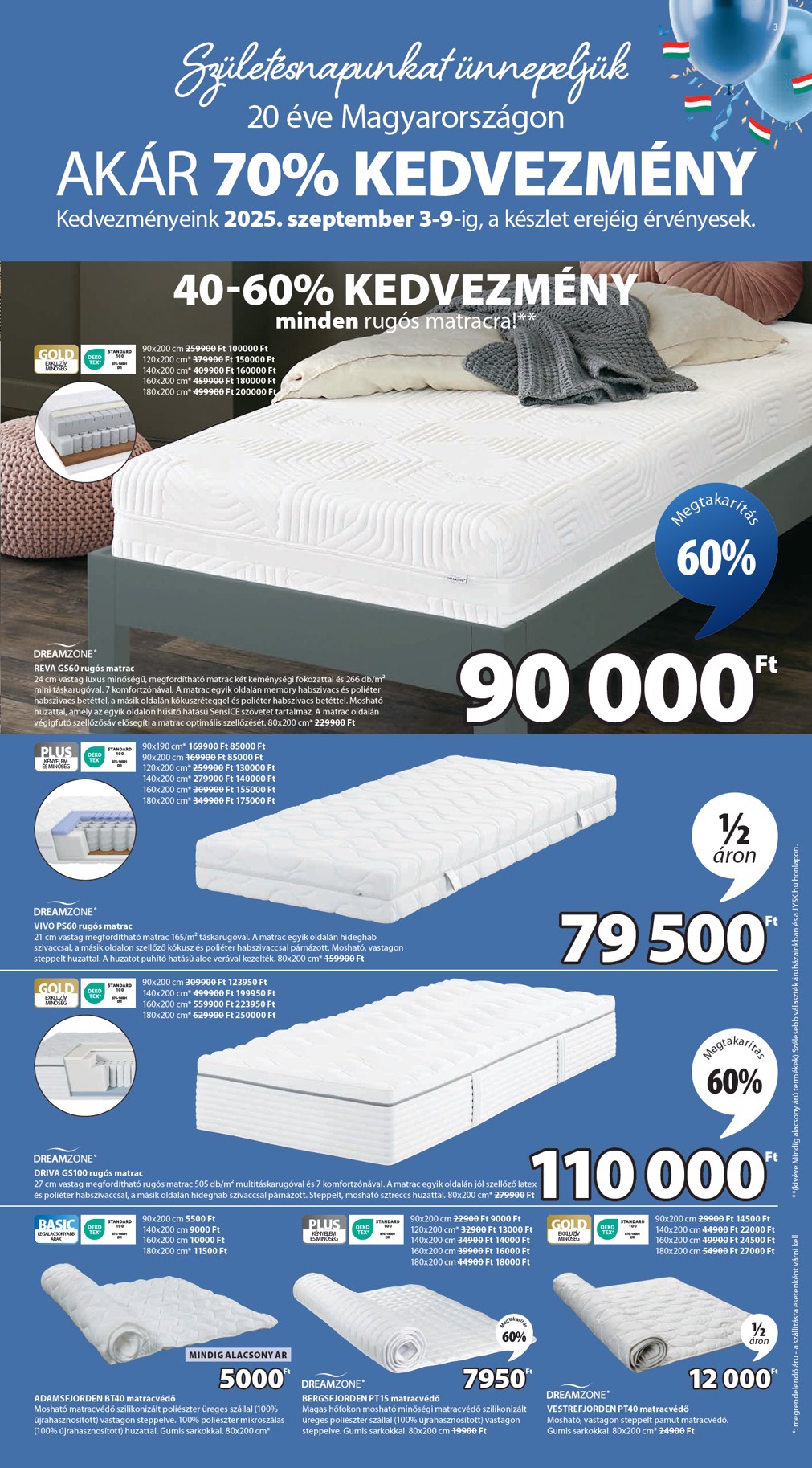 jysk - JYSK akciós újság, érvényes 09.03. - 09.09. - page: 3