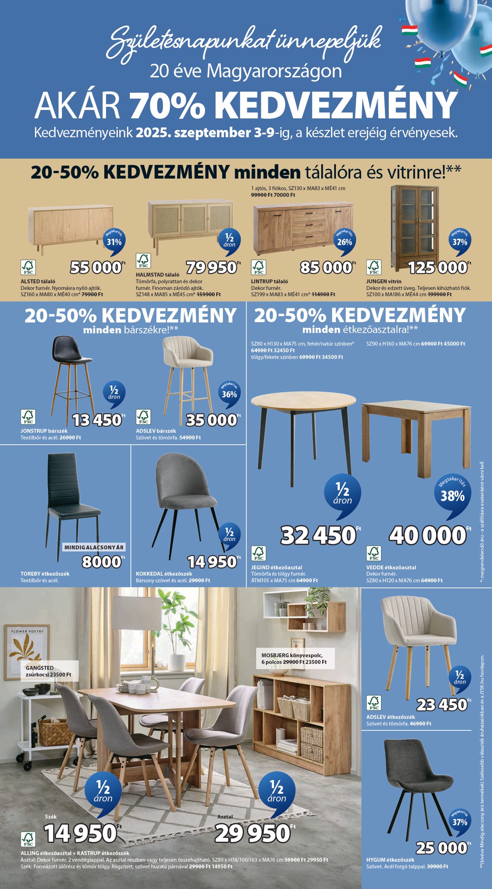 jysk - JYSK akciós újság, érvényes 09.03. - 09.09. - page: 9