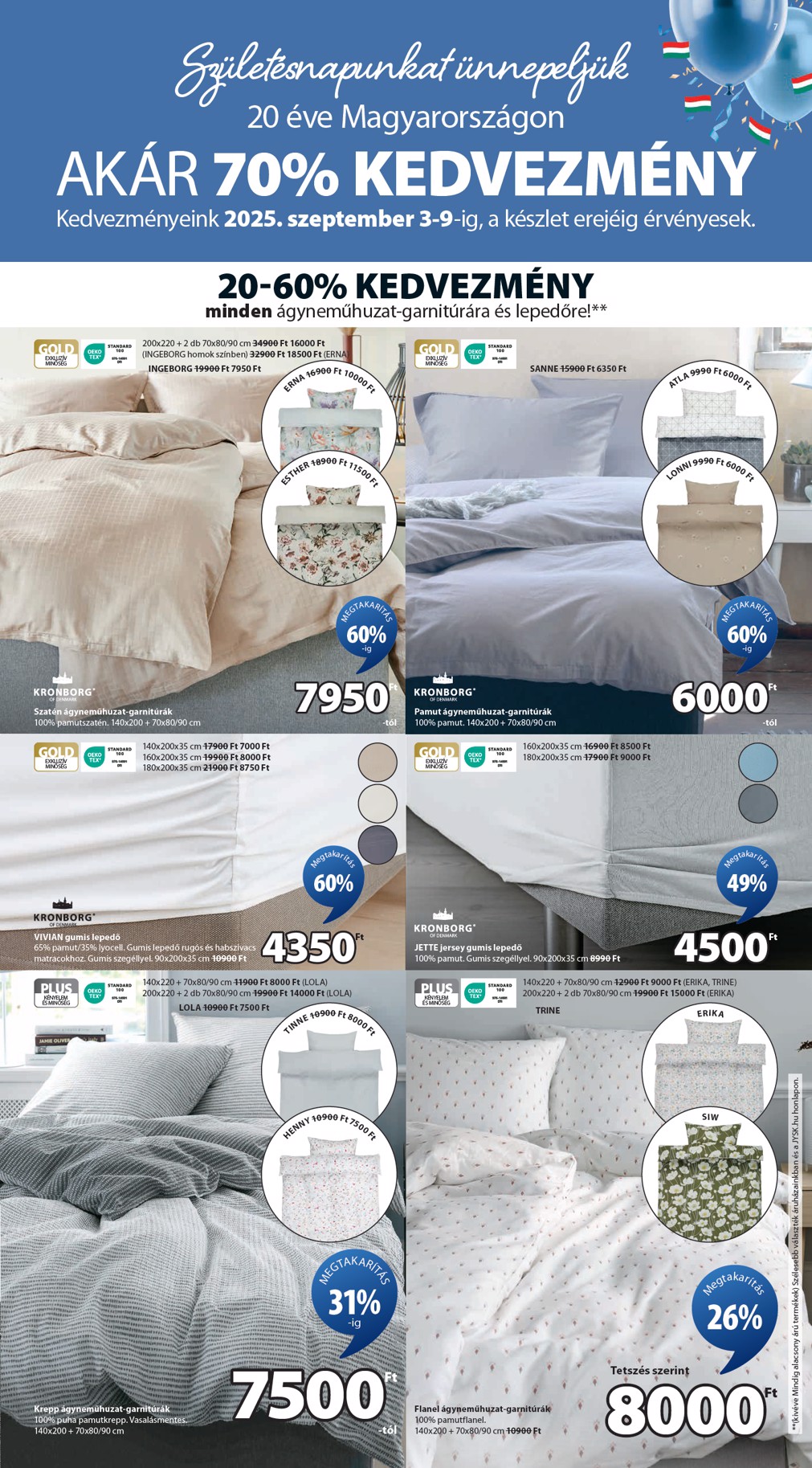 jysk - JYSK akciós újság, érvényes 09.03. - 09.09. - page: 7