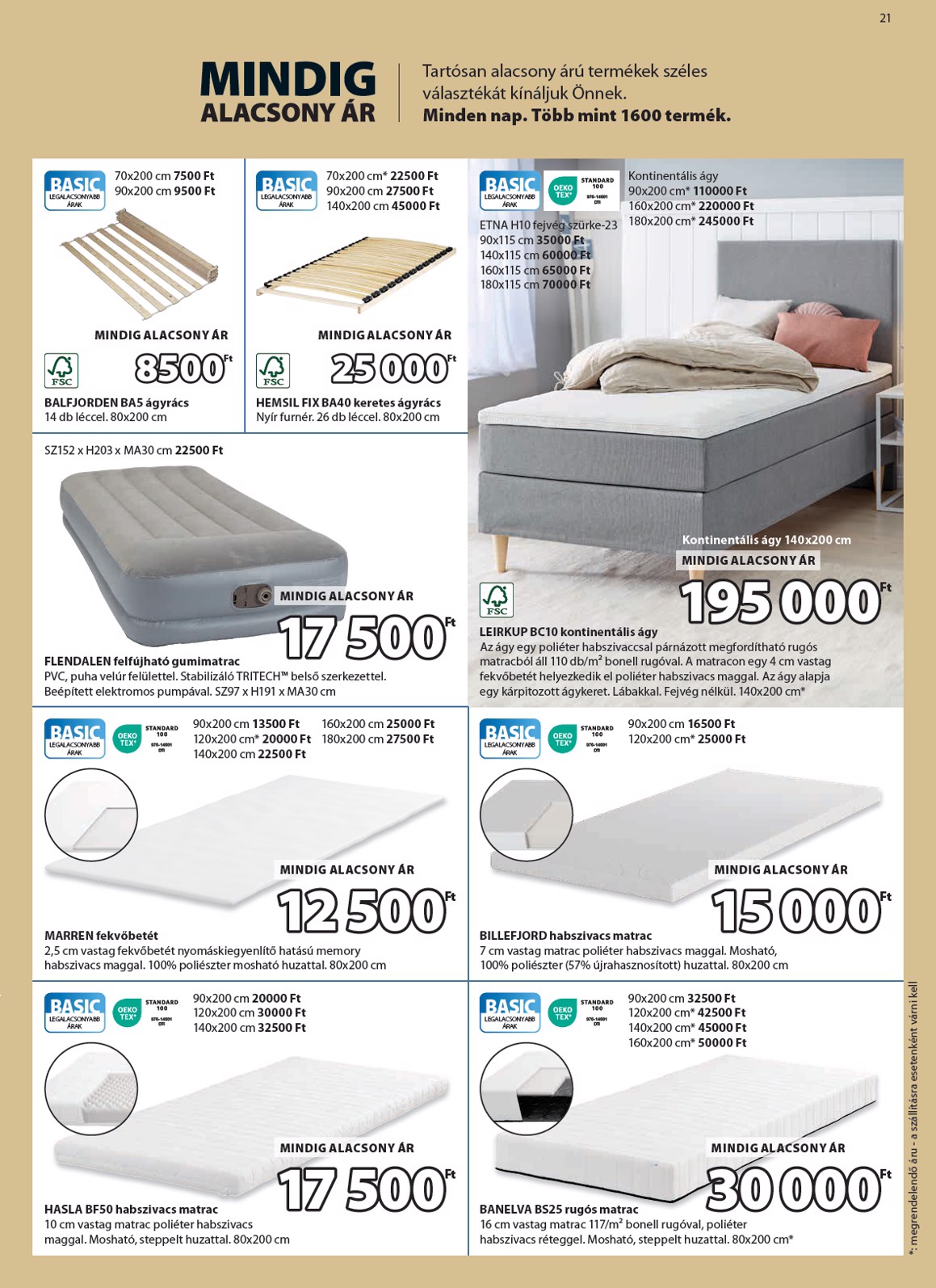 jysk - JYSK akciós újság, érvényes 09.10. - 10.14. - page: 21