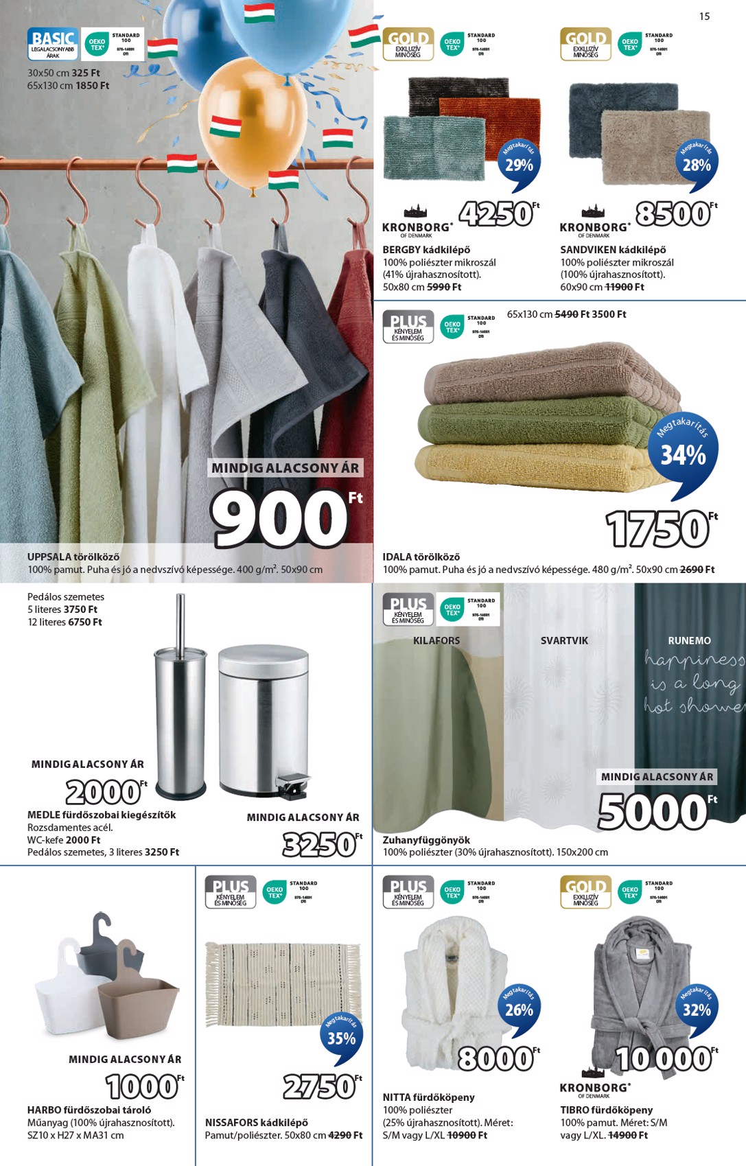 jysk - JYSK akciós újság, érvényes 09.17. - 10.14. - page: 15