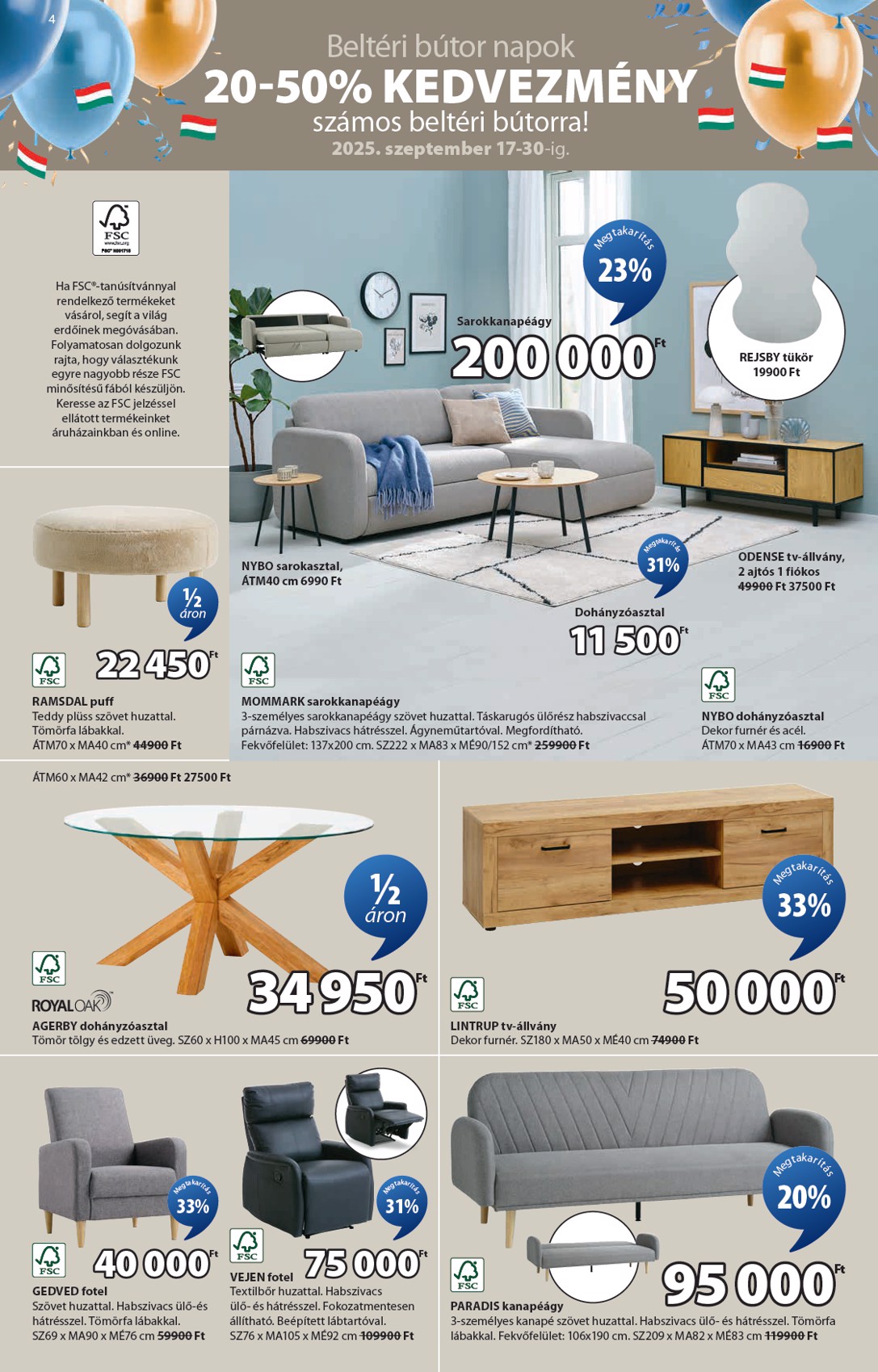 jysk - JYSK akciós újság, érvényes 09.17. - 10.14. - page: 4