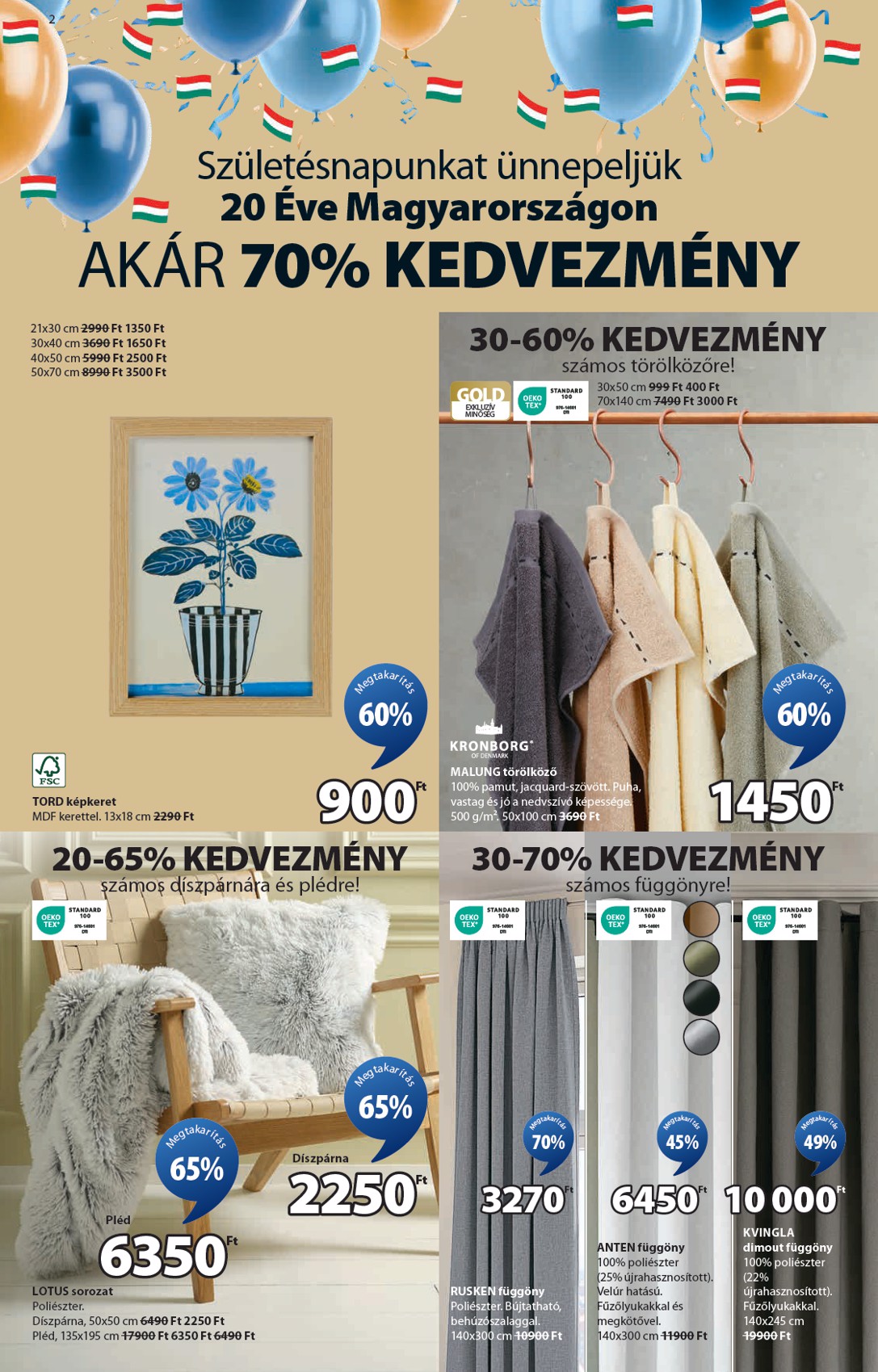 jysk - JYSK akciós újság, érvényes 09.17. - 10.14. - page: 2