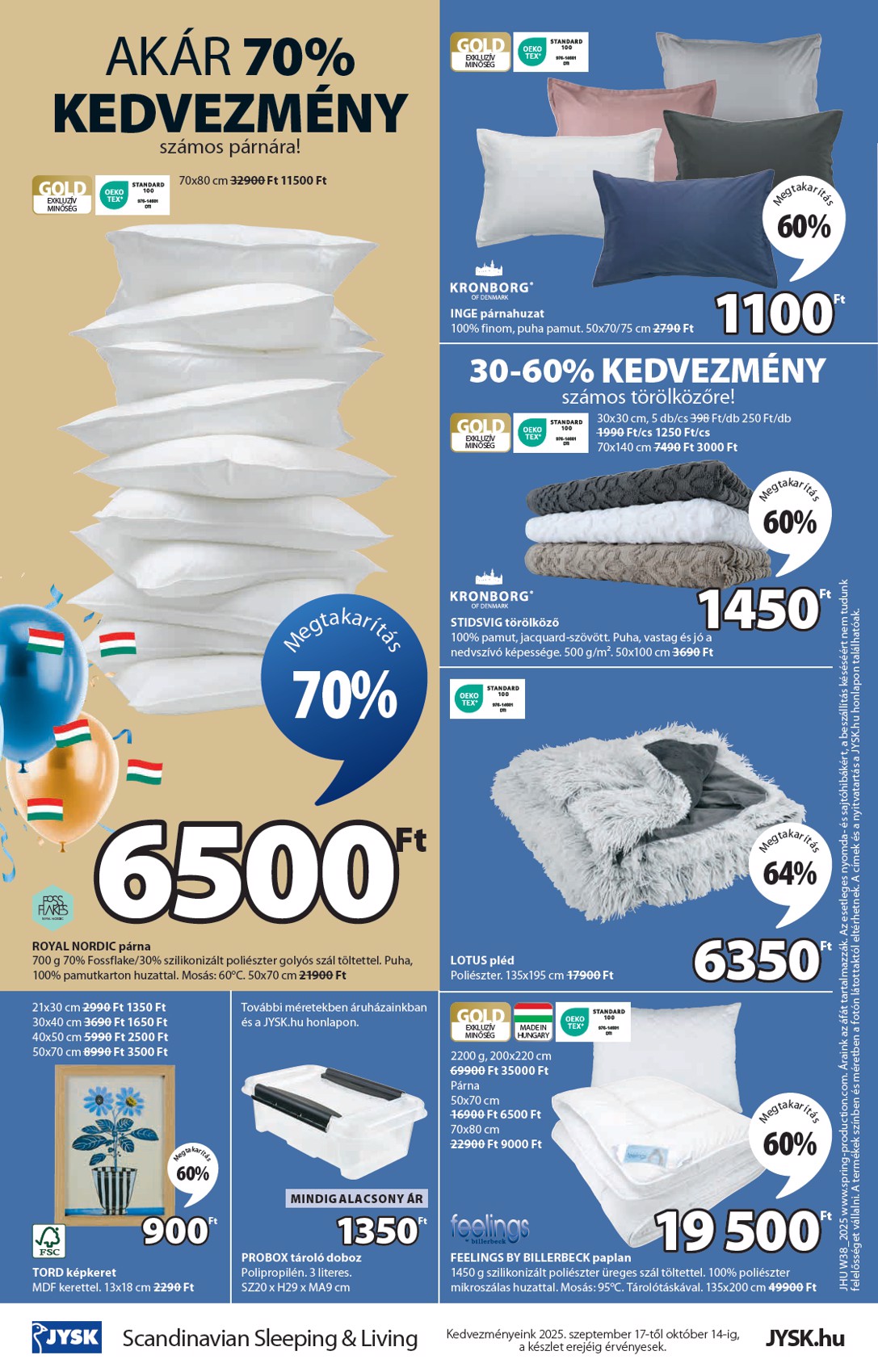 jysk - JYSK akciós újság, érvényes 09.17. - 10.14. - page: 16