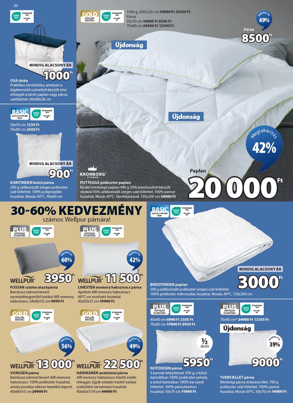 jysk - JYSK akciós újság, érvényes 10.01. - 10.14. - page: 20