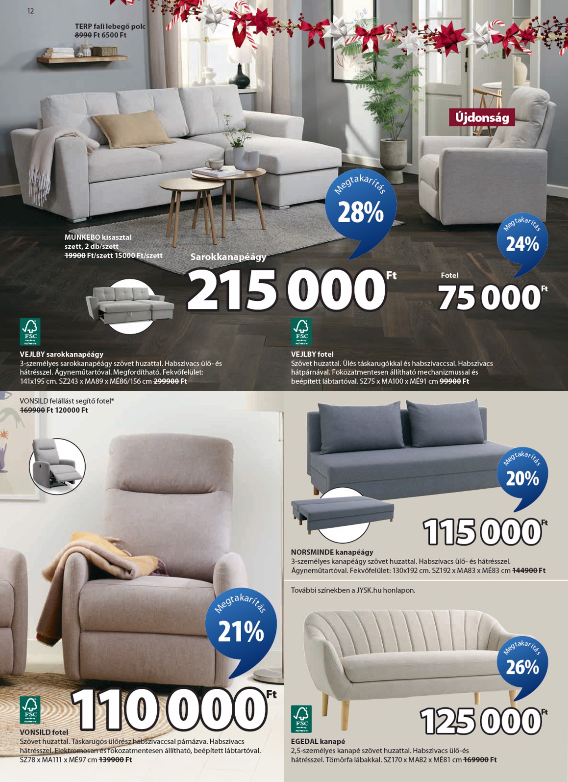 jysk - JYSK akciós újság, érvényes 10.15. - 11.30. - page: 12