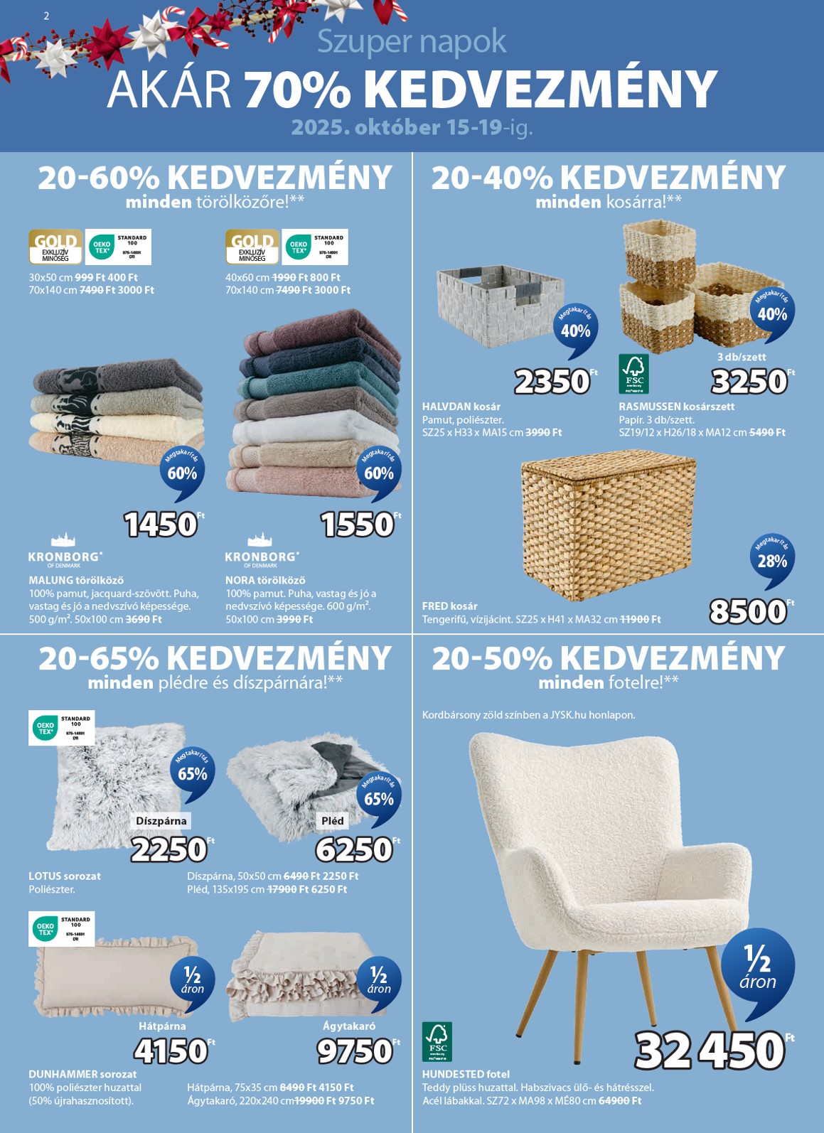 jysk - JYSK akciós újság, érvényes 10.15. - 11.30. - page: 2