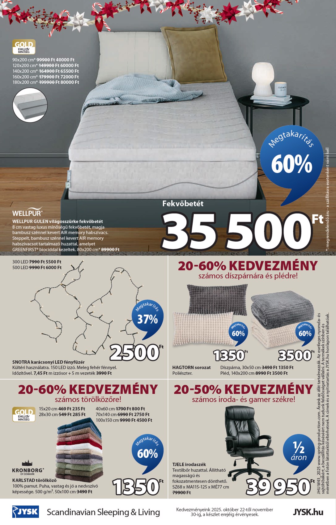 jysk - JYSK akciós újság, érvényes 10.22. - 11.30. - page: 16