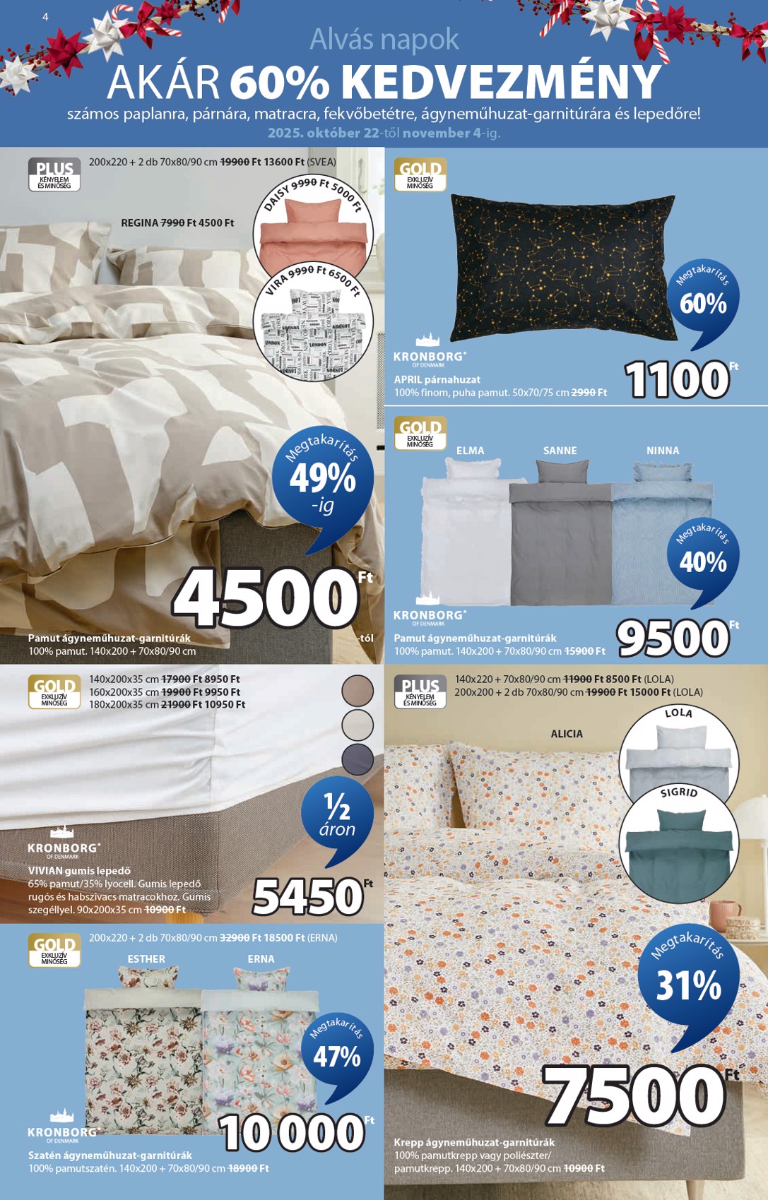 jysk - JYSK akciós újság, érvényes 10.22. - 11.30. - page: 4