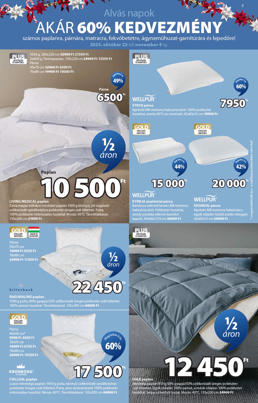 jysk - JYSK akciós újság, érvényes 10.22. - 11.30. - page: 5