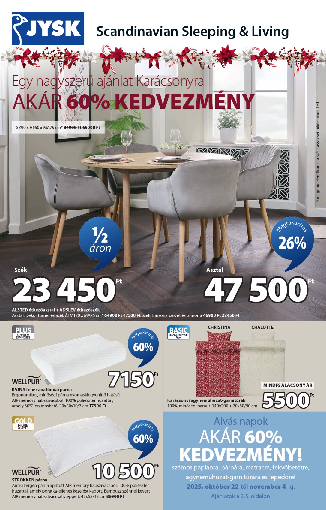 jysk - JYSK akciós újság, érvényes 10.22. - 11.30.