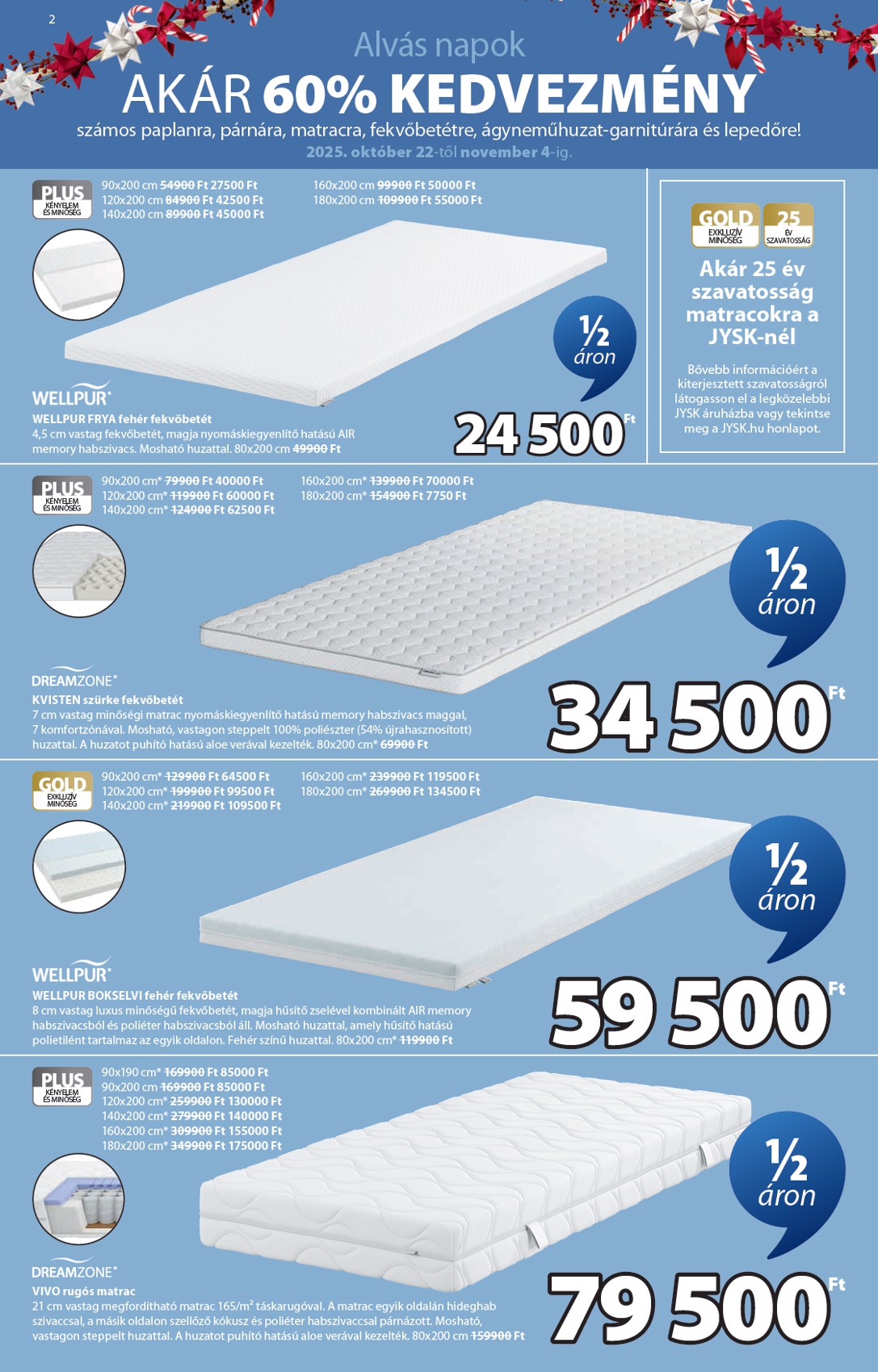 jysk - JYSK akciós újság, érvényes 10.22. - 11.30. - page: 2