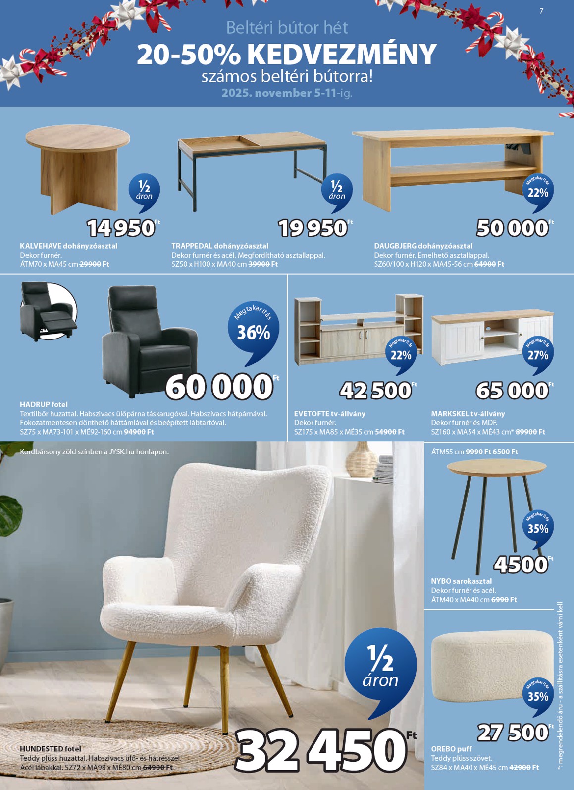 jysk - JYSK akciós újság, érvényes 11.05. - 11.30. - page: 7
