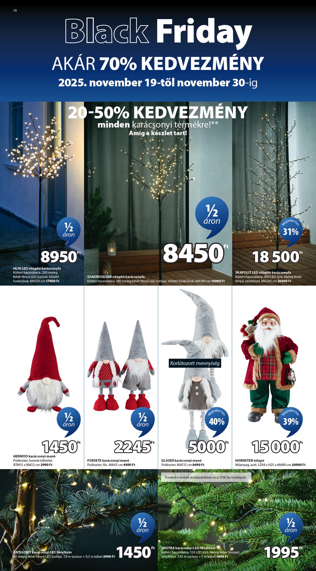 jysk - JYSK akciós újság, érvényes 11.19. - 11.30. - page: 10