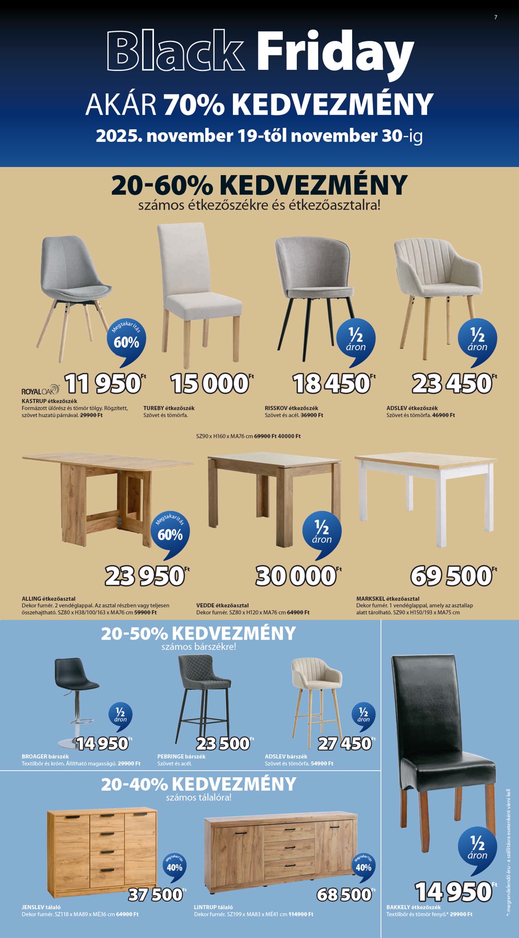 jysk - JYSK akciós újság, érvényes 11.19. - 11.30. - page: 7