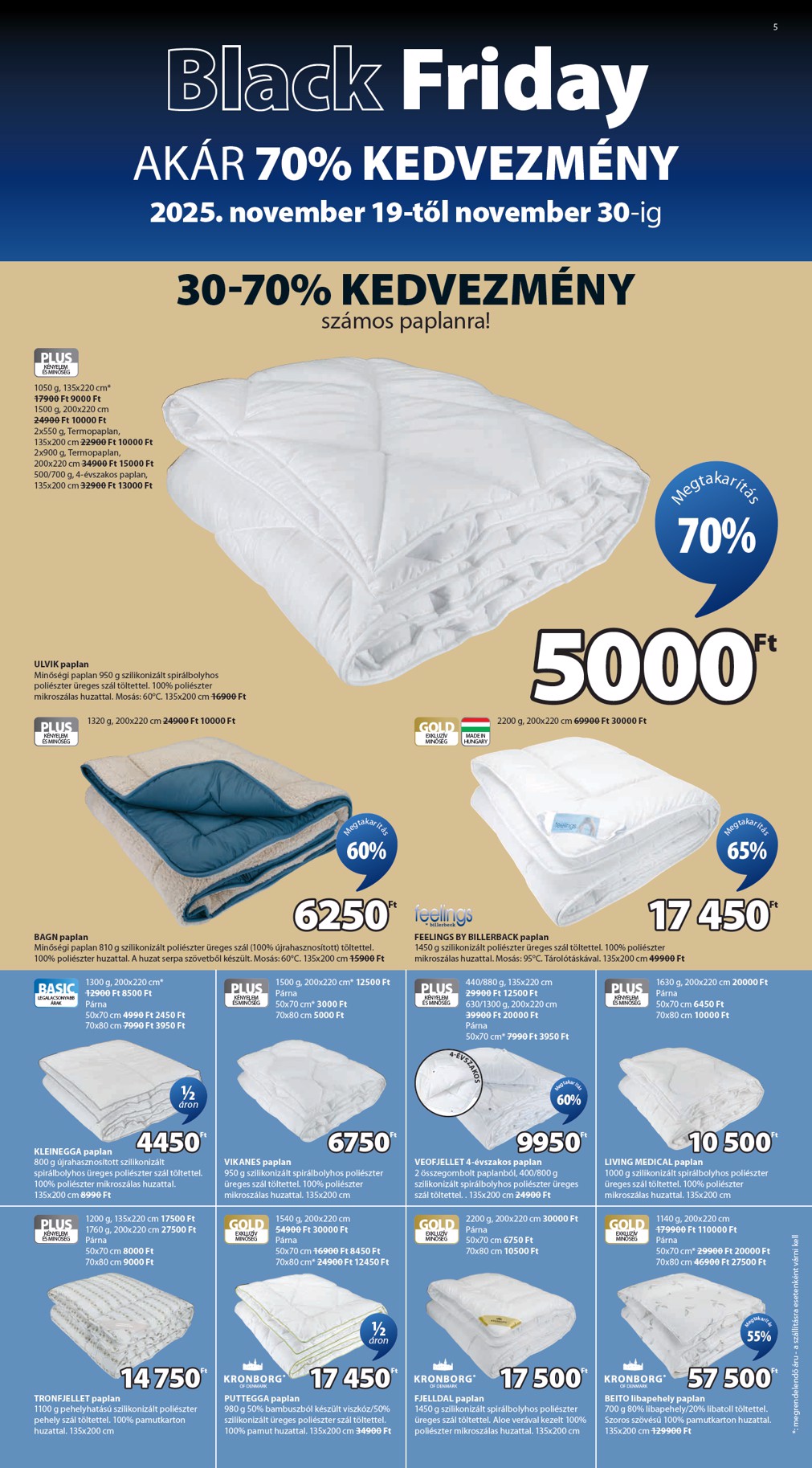 jysk - JYSK akciós újság, érvényes 11.19. - 11.30. - page: 5