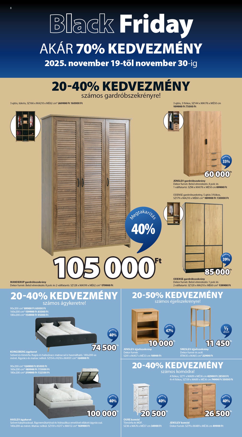 jysk - JYSK akciós újság, érvényes 11.19. - 11.30. - page: 8