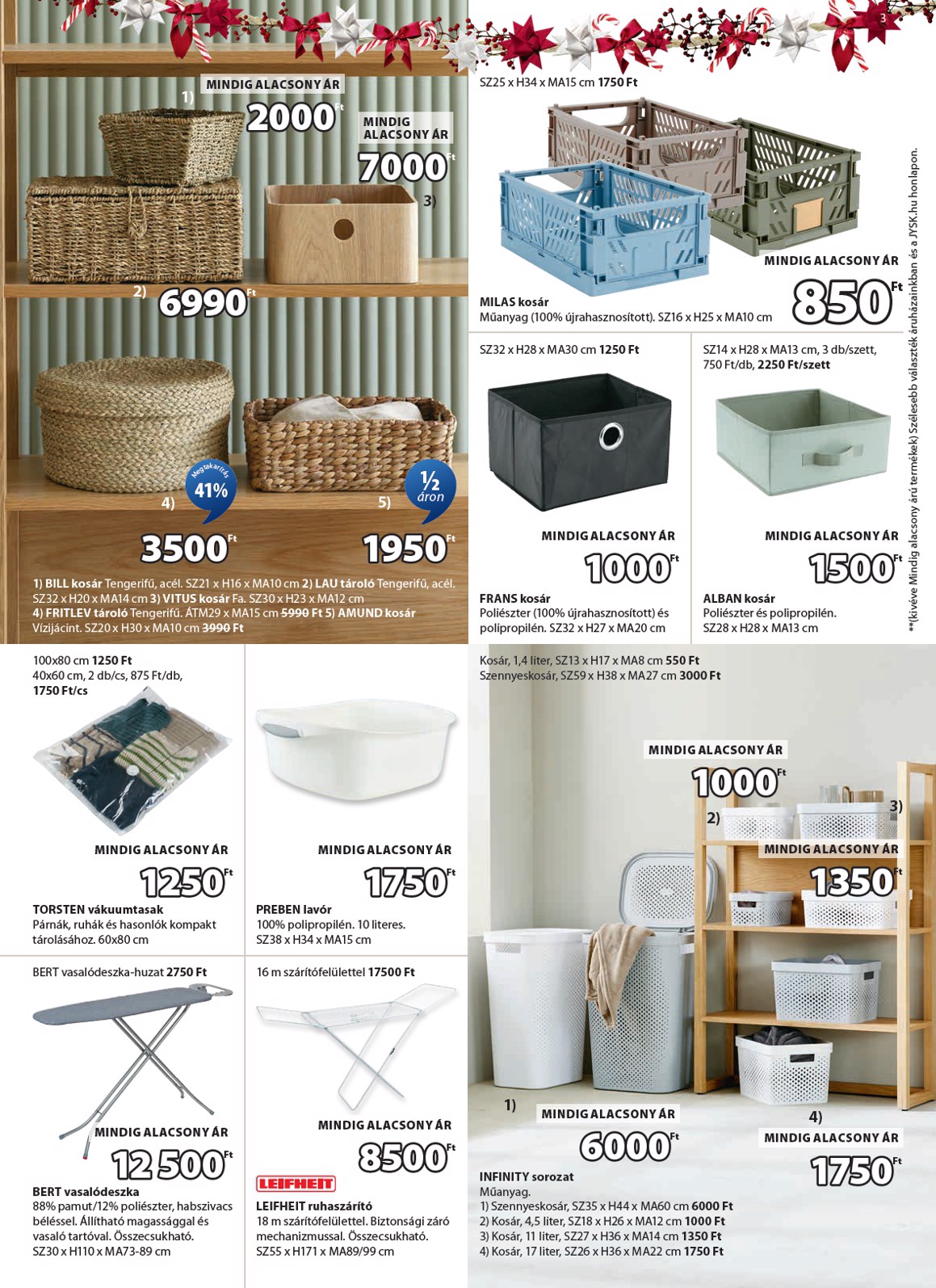 jysk - JYSK akciós újság, érvényes 12.10. - 12.30. - page: 3