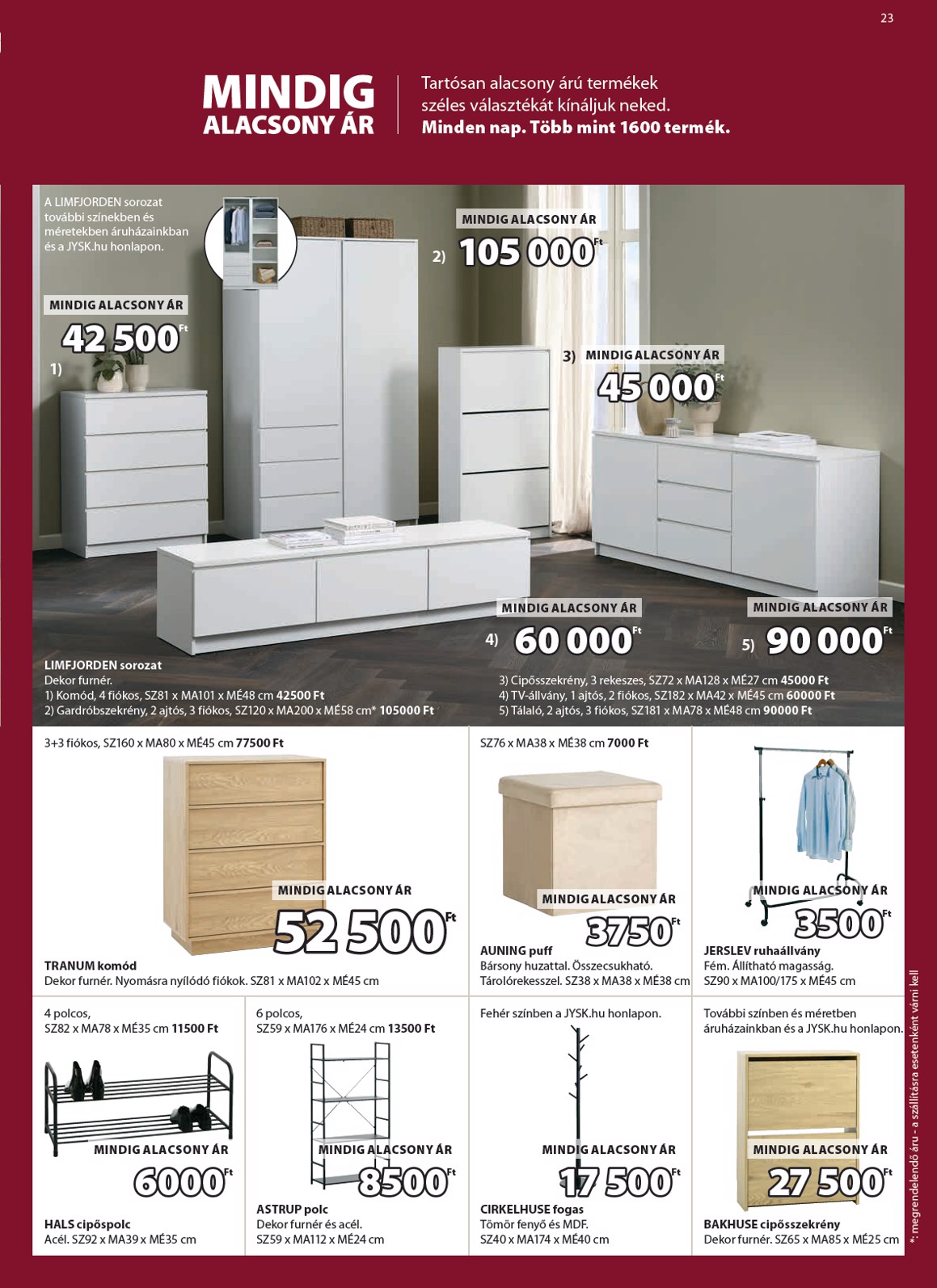 jysk - JYSK akciós újság, érvényes 12.10. - 12.30. - page: 23