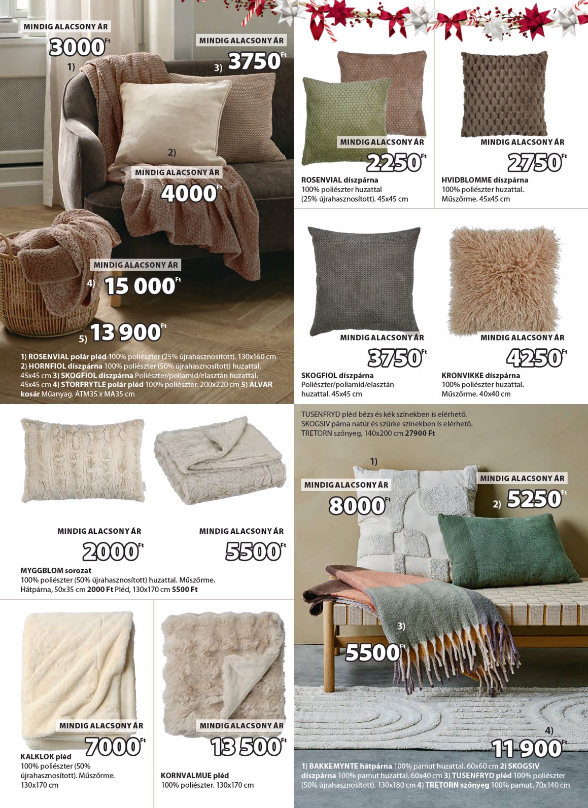 jysk - JYSK akciós újság, érvényes 12.10. - 12.30. - page: 7