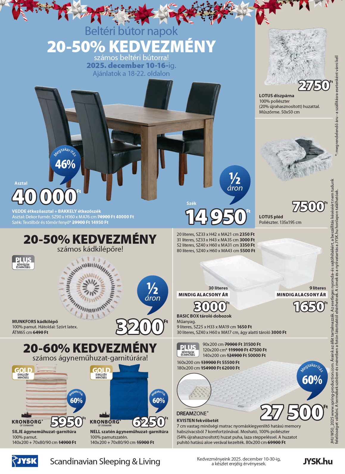jysk - JYSK akciós újság, érvényes 12.10. - 12.30. - page: 24