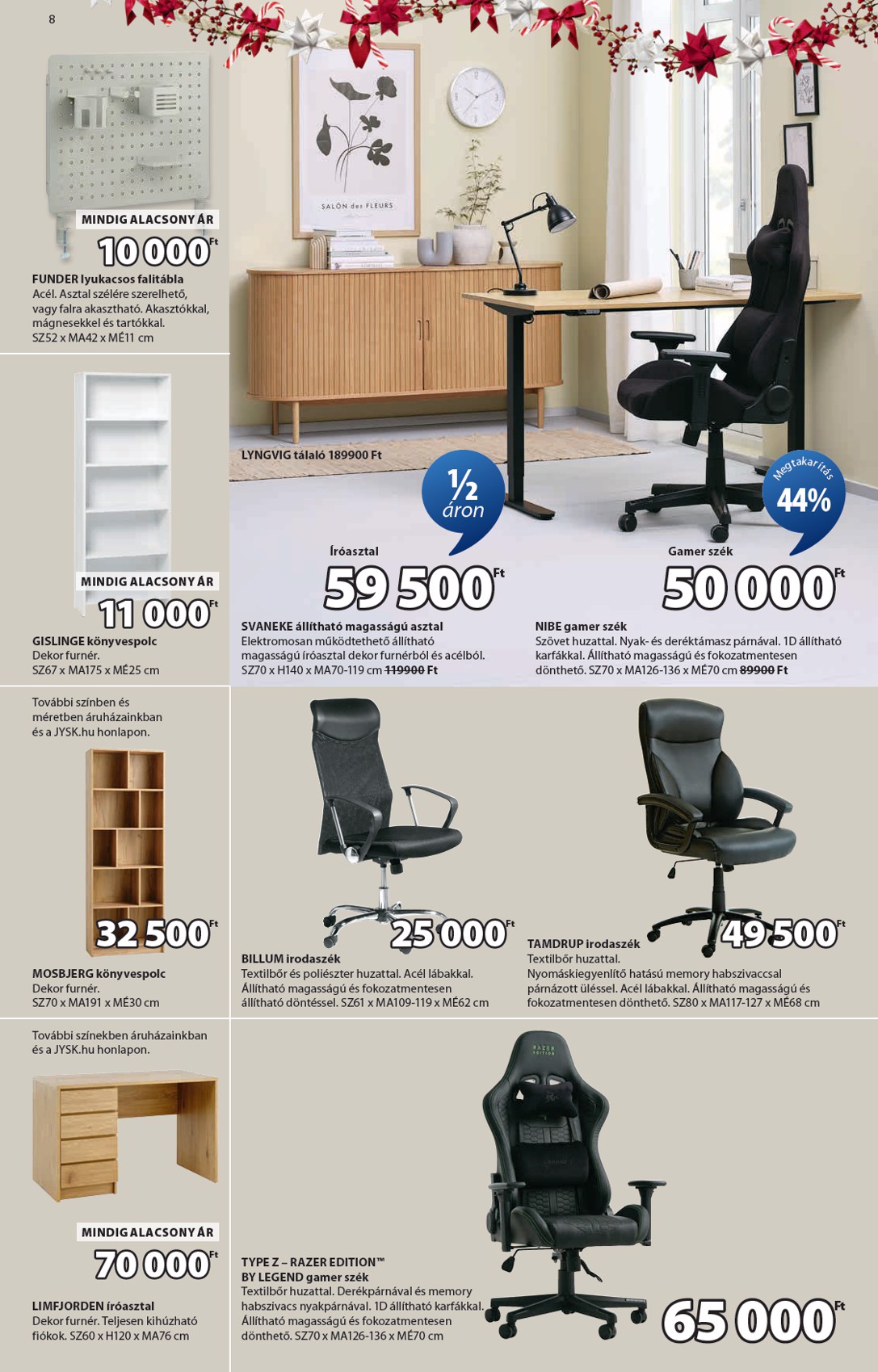 jysk - JYSK akciós újság, érvényes 12.17. - 12.30. - page: 8