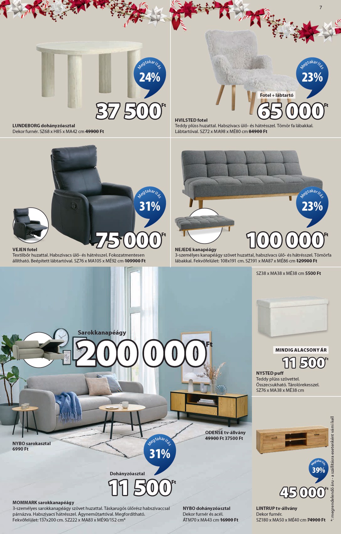 jysk - JYSK akciós újság, érvényes 12.17. - 12.30. - page: 7