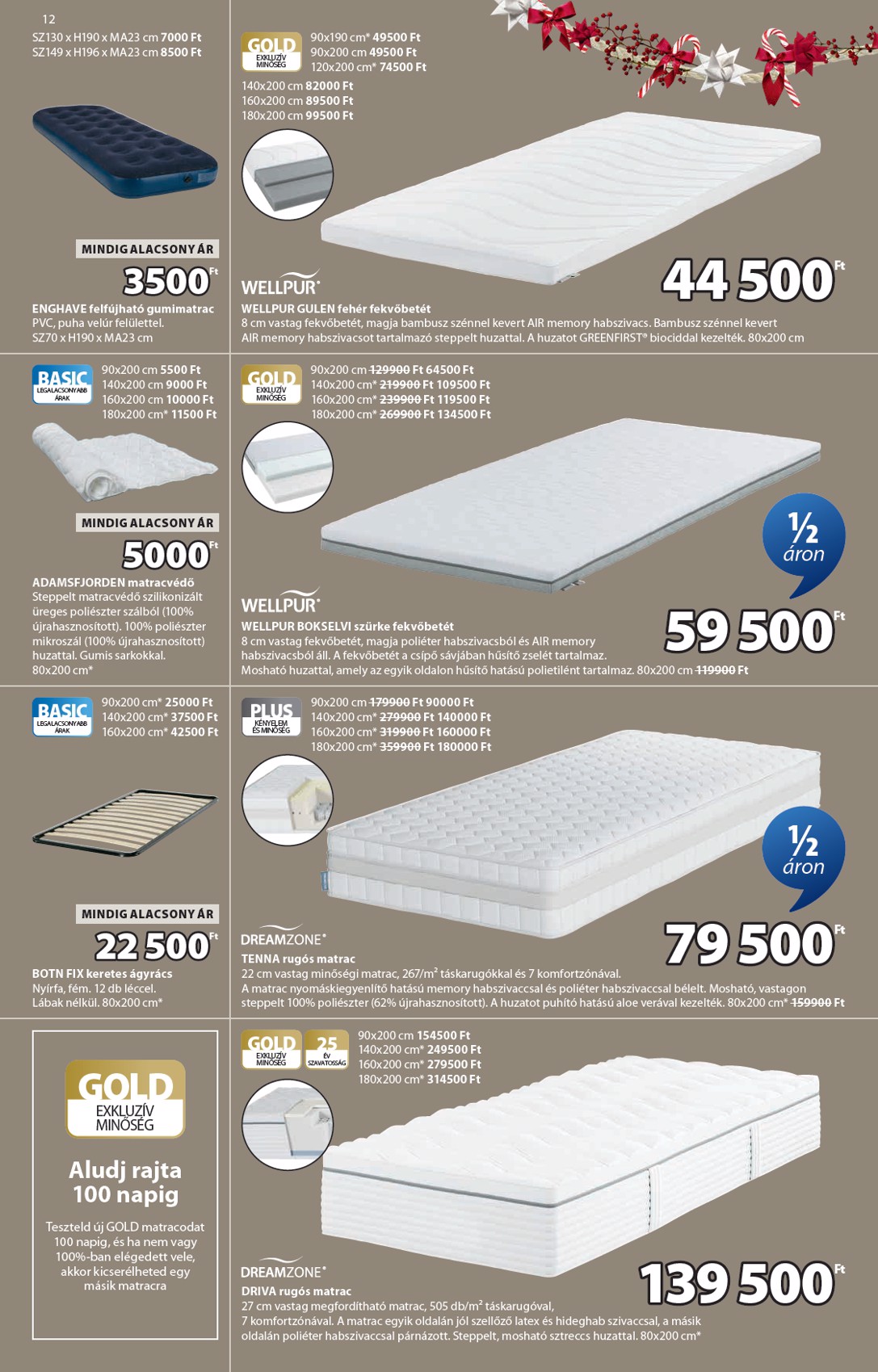 jysk - JYSK akciós újság, érvényes 12.17. - 12.30. - page: 12