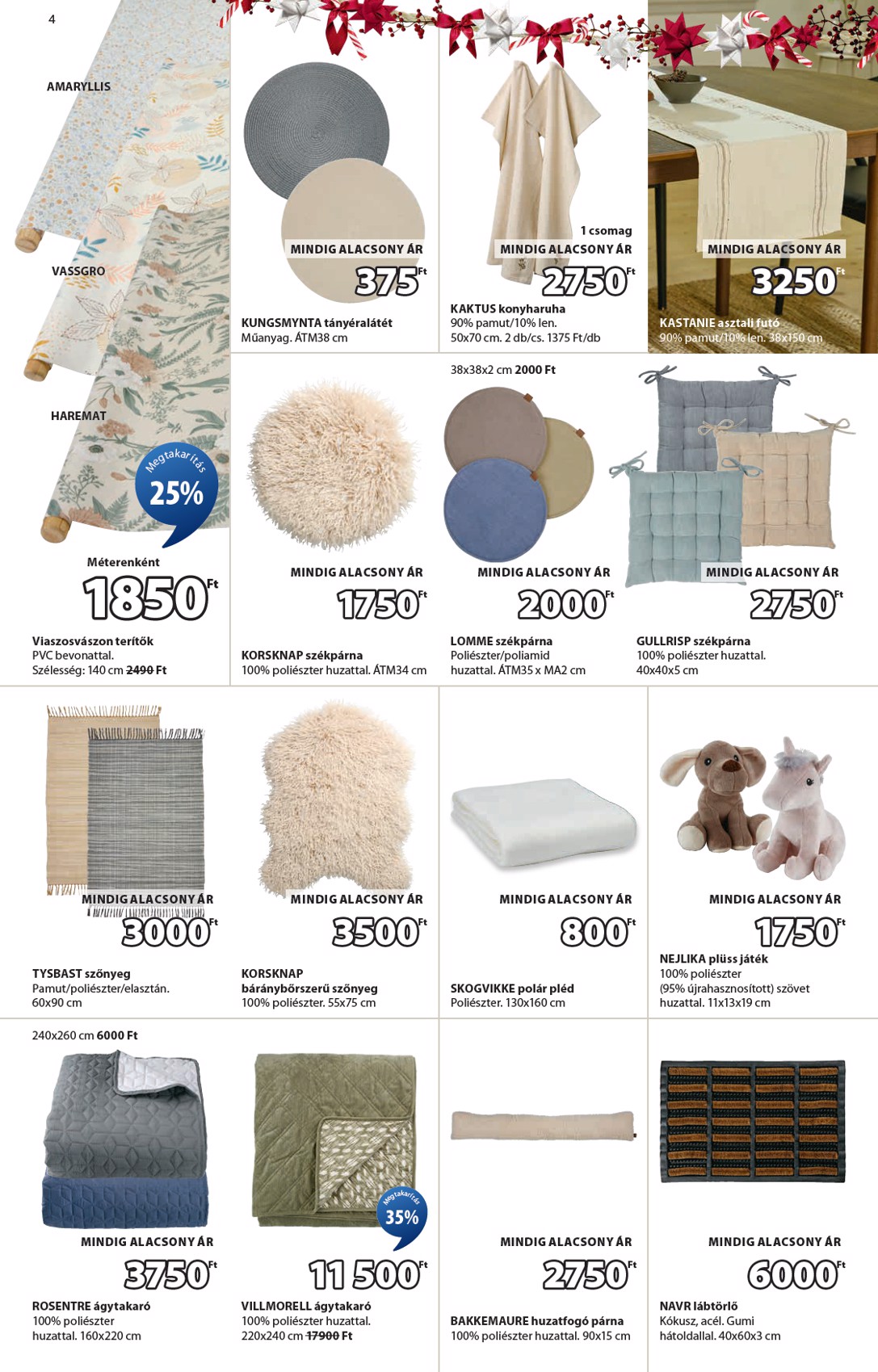 jysk - JYSK akciós újság, érvényes 12.17. - 12.30. - page: 4