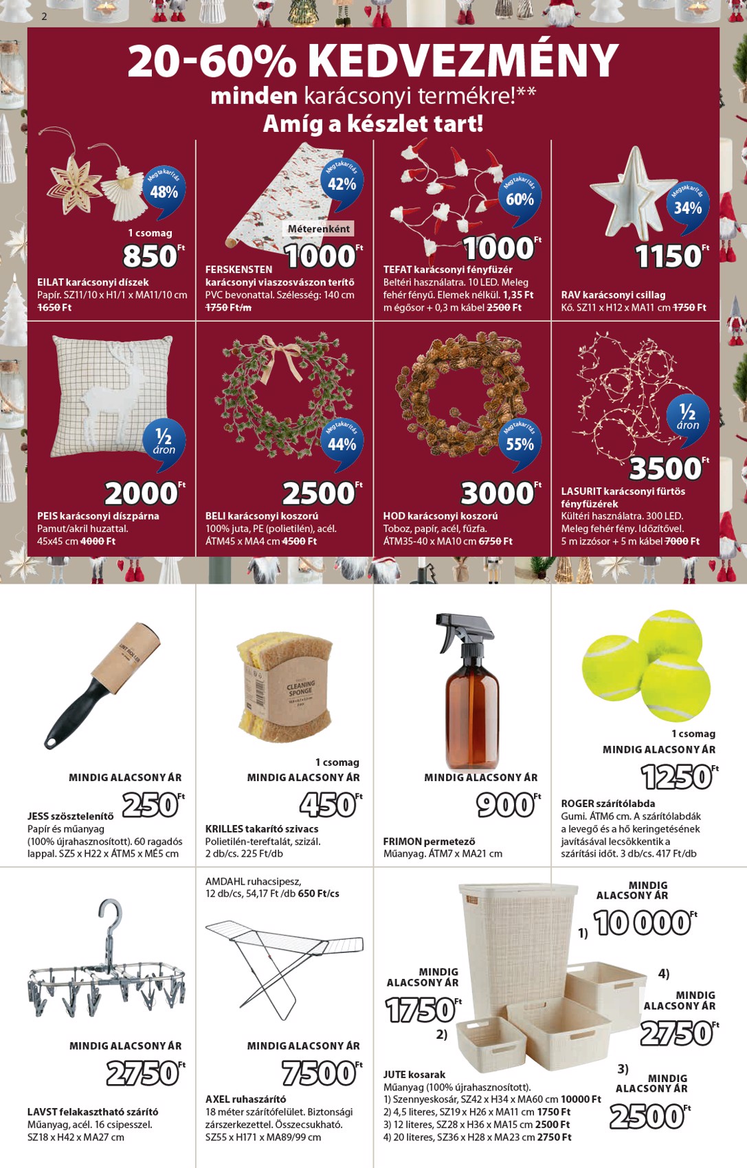 jysk - JYSK akciós újság, érvényes 12.17. - 12.30. - page: 2