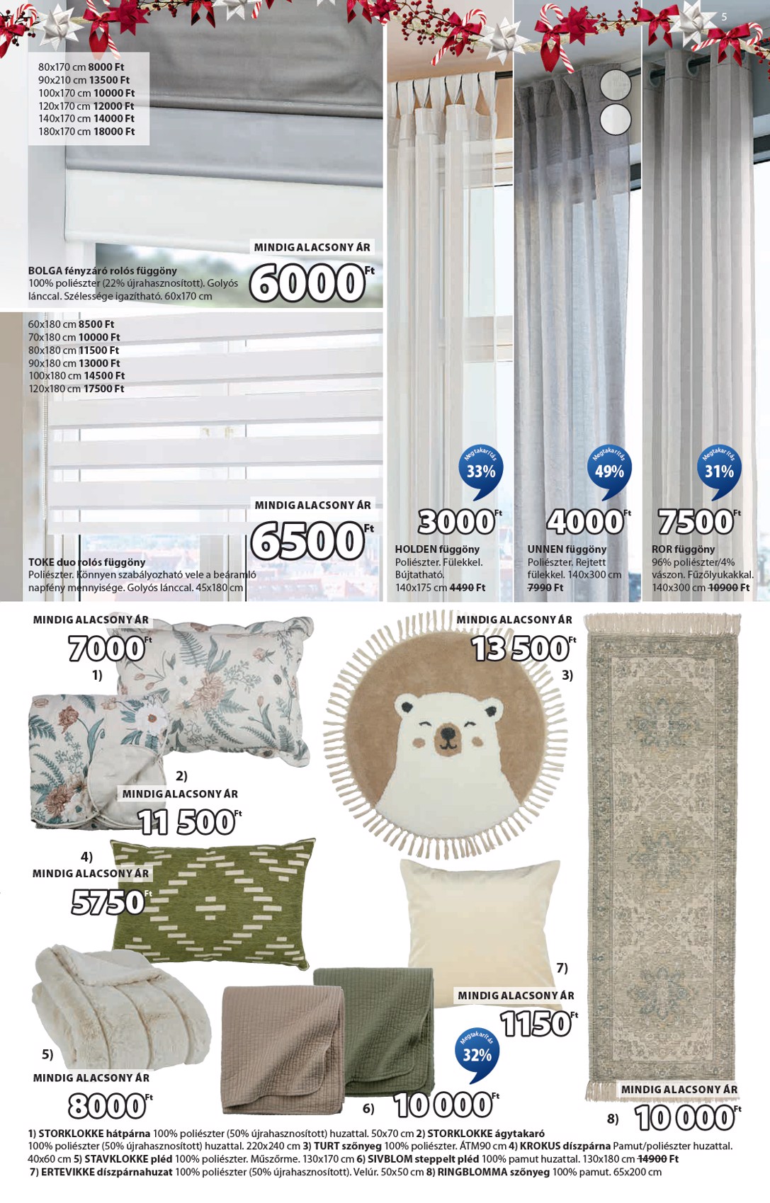 jysk - JYSK akciós újság, érvényes 12.17. - 12.30. - page: 5