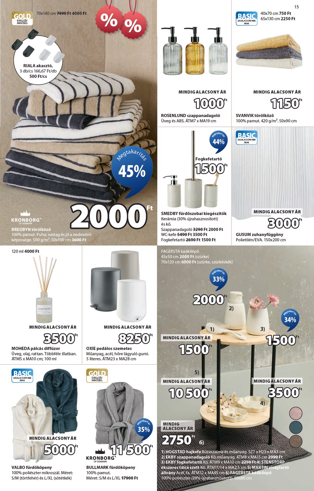 jysk - JYSK akciós újság, érvényes 01.07. - 02.01. - page: 15