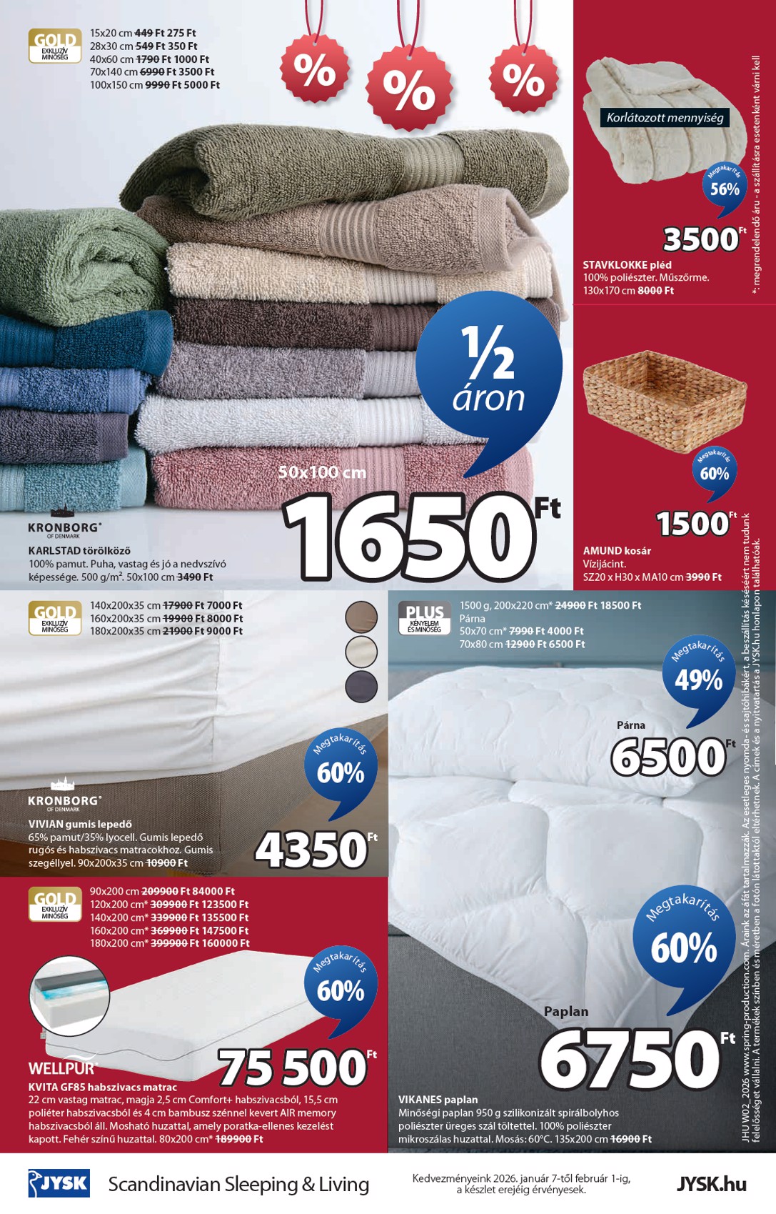 jysk - JYSK akciós újság, érvényes 01.07. - 02.01. - page: 16