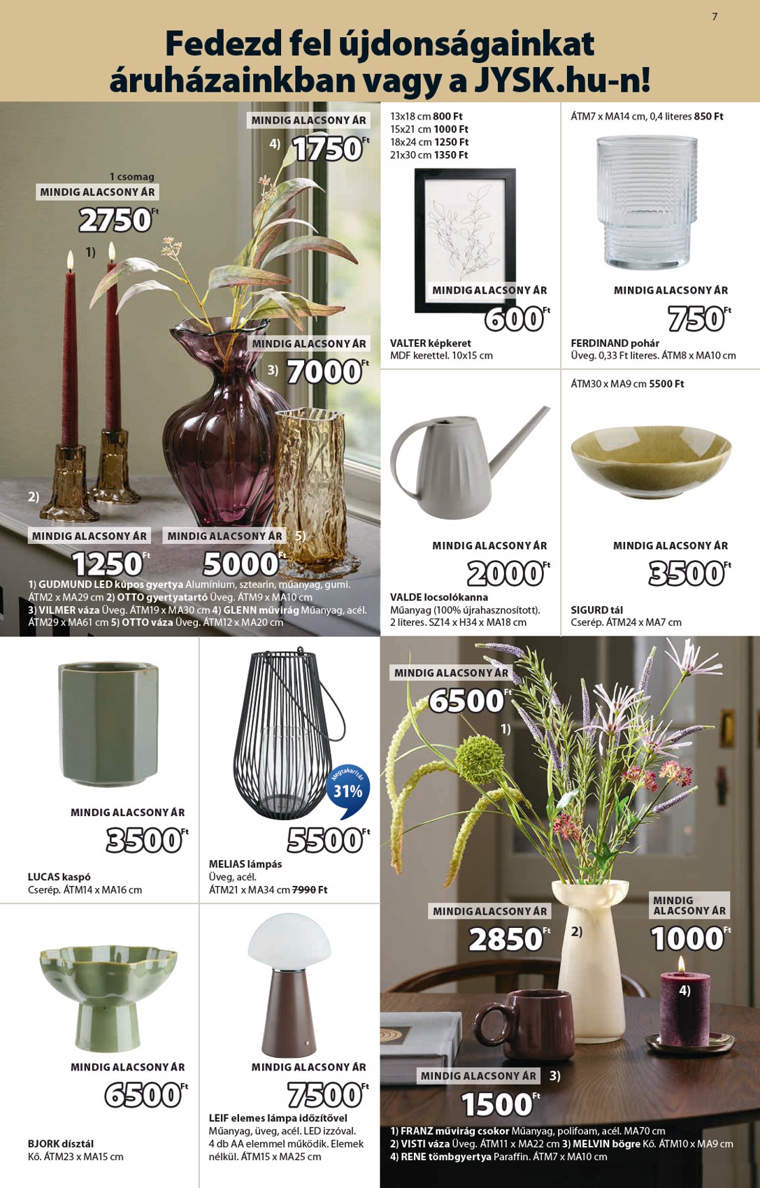jysk - JYSK akciós újság, érvényes 2026.02.02. - 2026.03.03. - page: 7