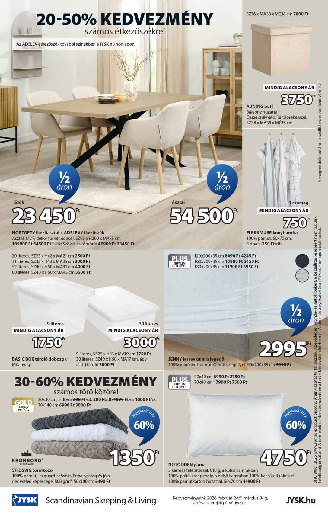 jysk - JYSK akciós újság, érvényes 2026.02.02. - 2026.03.03. - page: 16