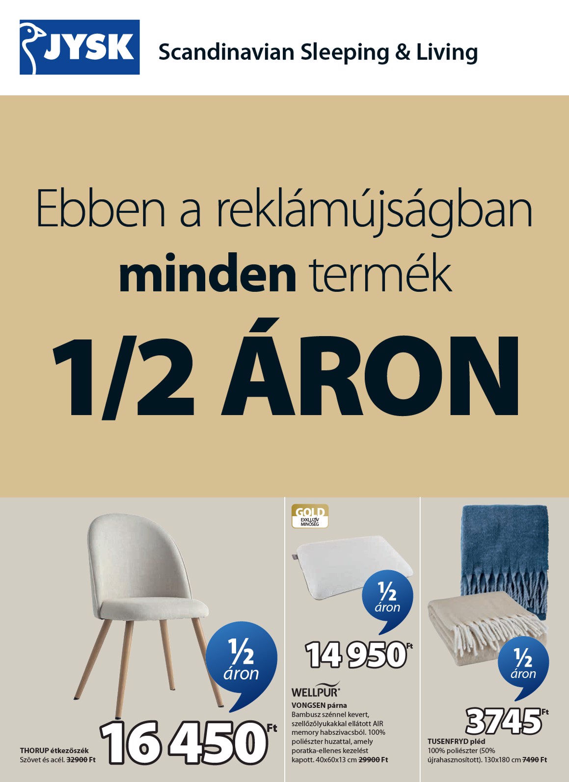 jysk - JYSK akciós újság, érvényes 2026.02.25. - 2026.03.03. - page: 1