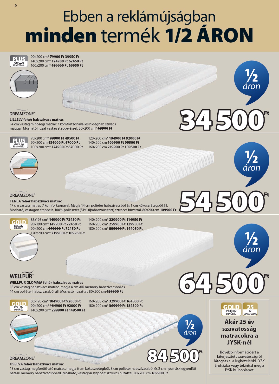 jysk - JYSK akciós újság, érvényes 2026.02.25. - 2026.03.03. - page: 6