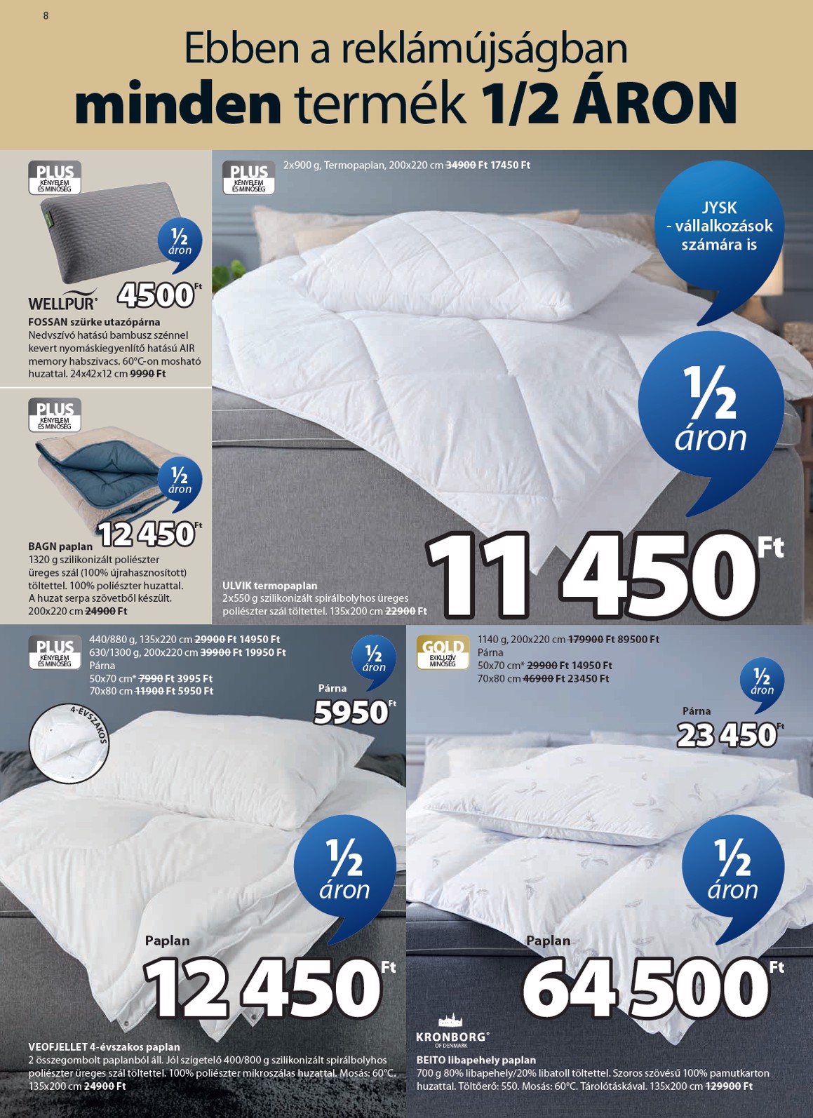 jysk - JYSK akciós újság, érvényes 2026.02.25. - 2026.03.03. - page: 8