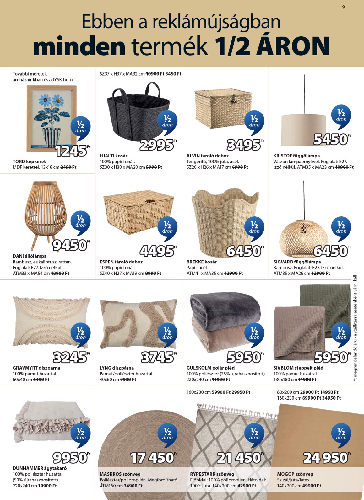 jysk - JYSK akciós újság, érvényes 2026.02.25. - 2026.03.03. - page: 9