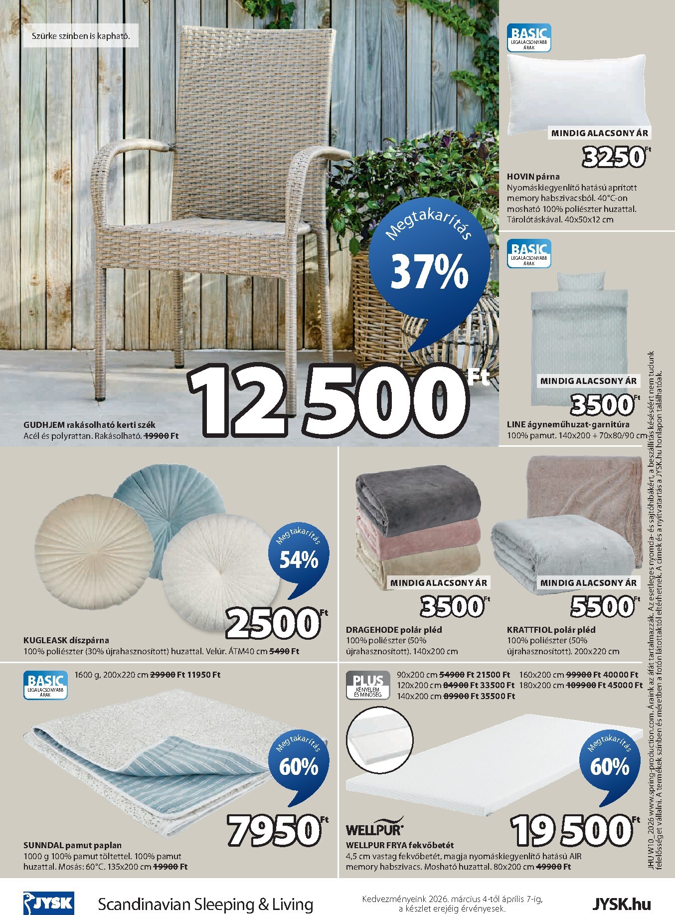 jysk - JYSK akciós újság, érvényes 2026.03.04. - 2026.04.07. - page: 25