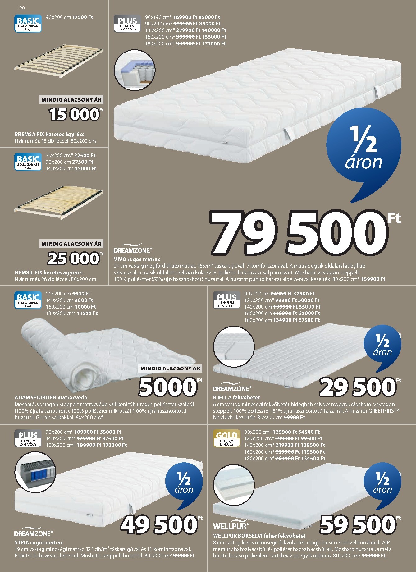 jysk - JYSK akciós újság, érvényes 2026.03.04. - 2026.04.07. - page: 21