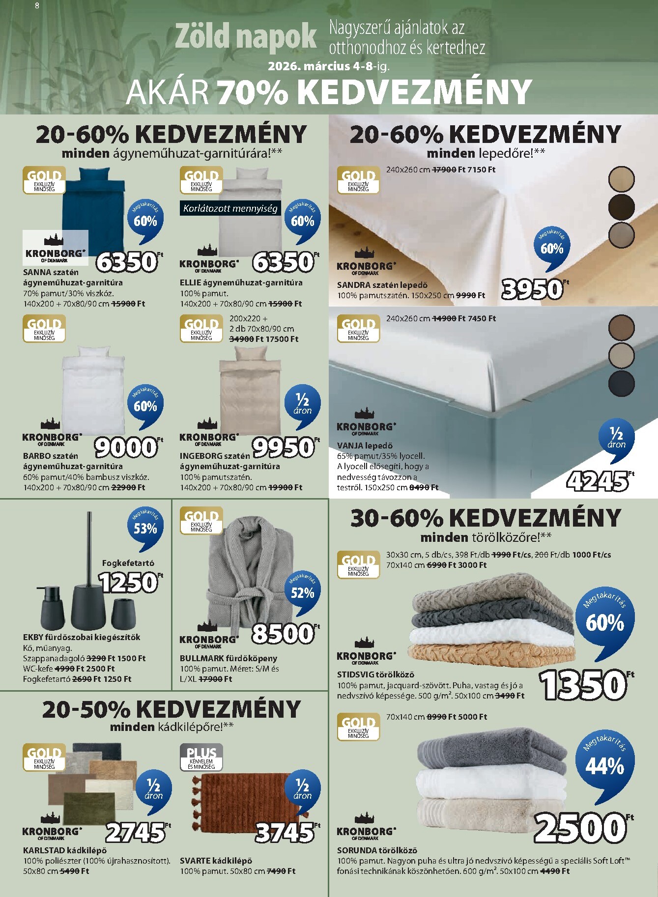 jysk - JYSK akciós újság, érvényes 2026.03.04. - 2026.04.07. - page: 9