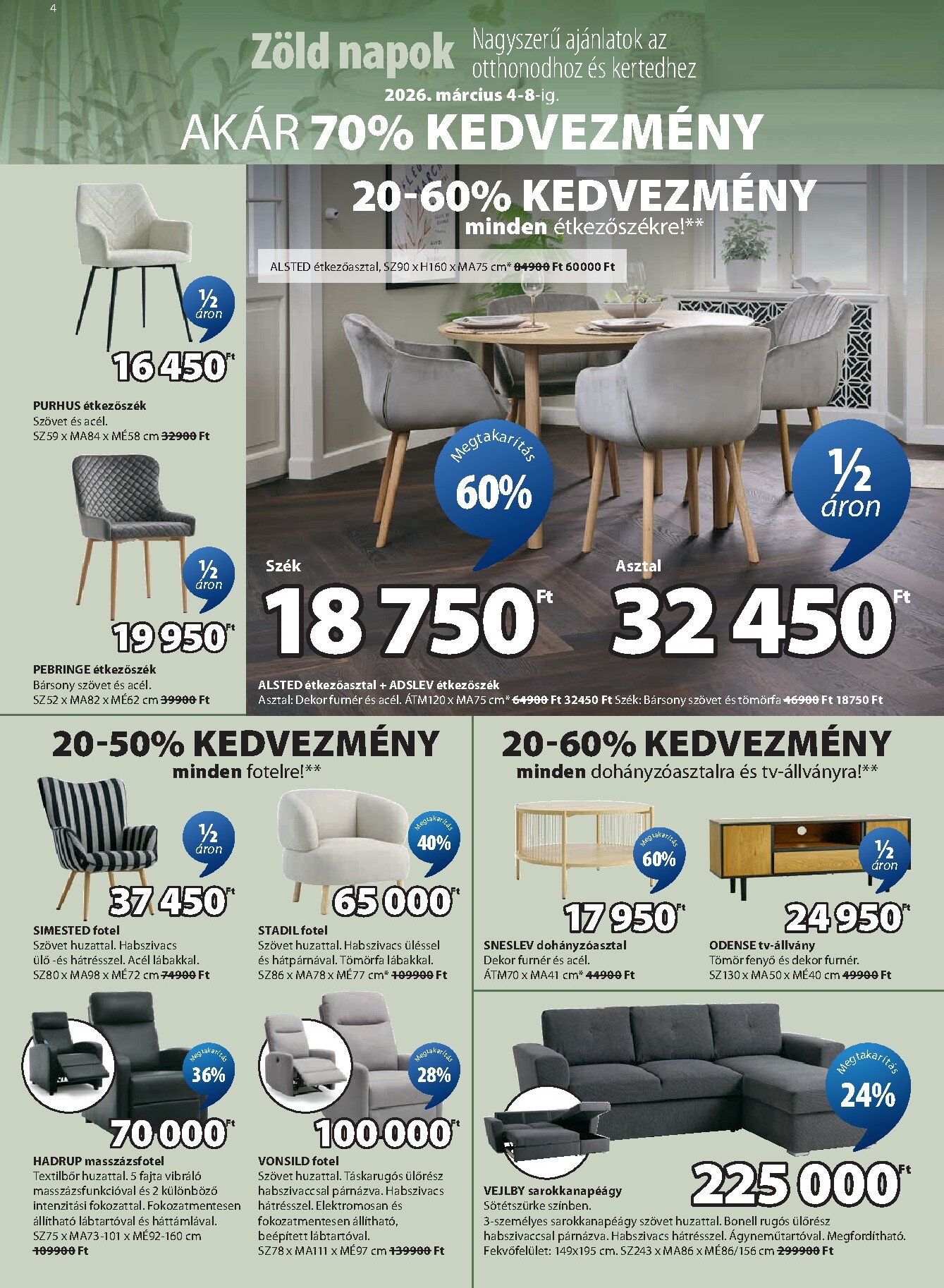 jysk - JYSK akciós újság, érvényes 2026.03.04. - 2026.04.07. - page: 5