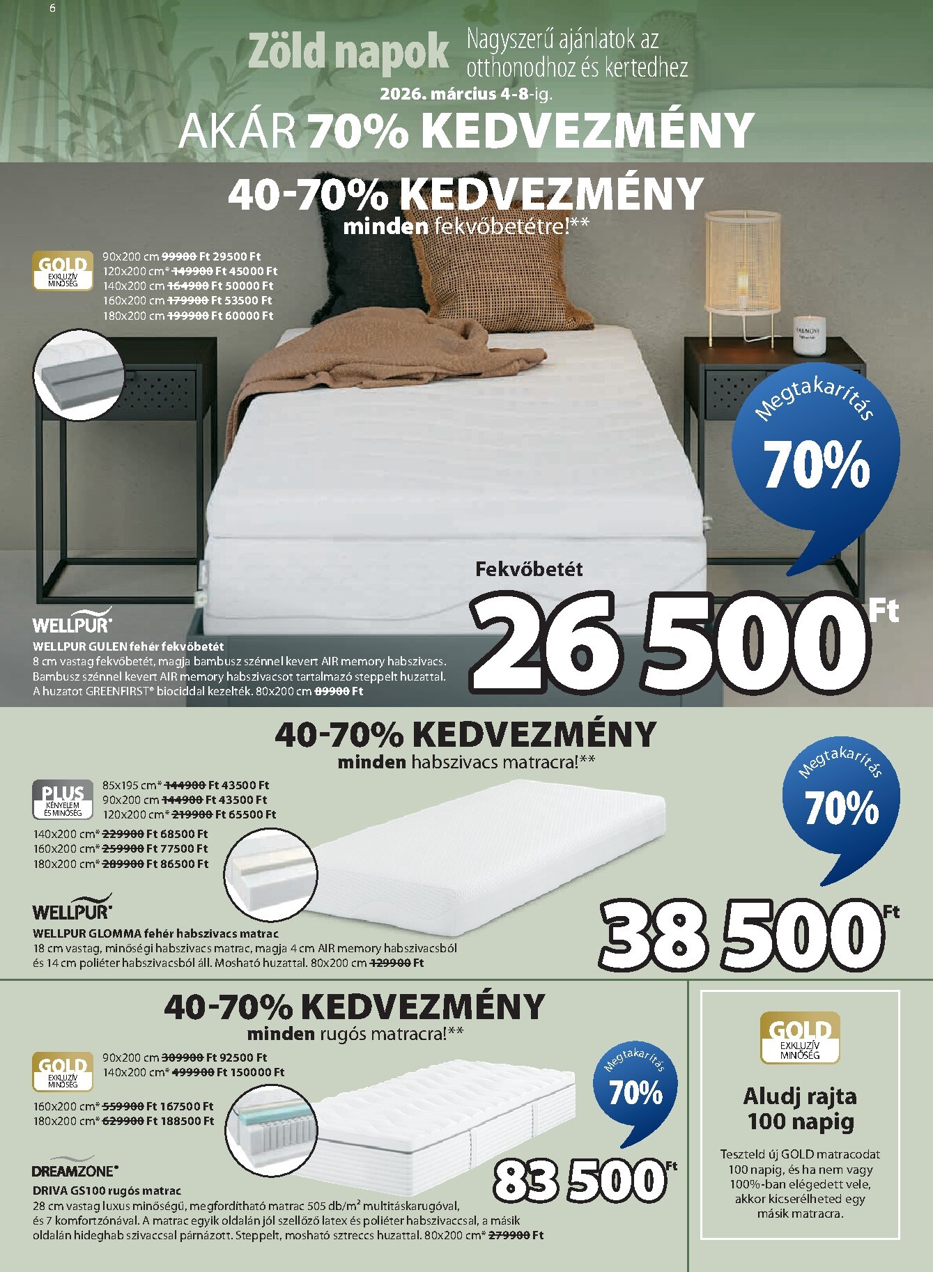 jysk - JYSK akciós újság, érvényes 2026.03.04. - 2026.04.07. - page: 7