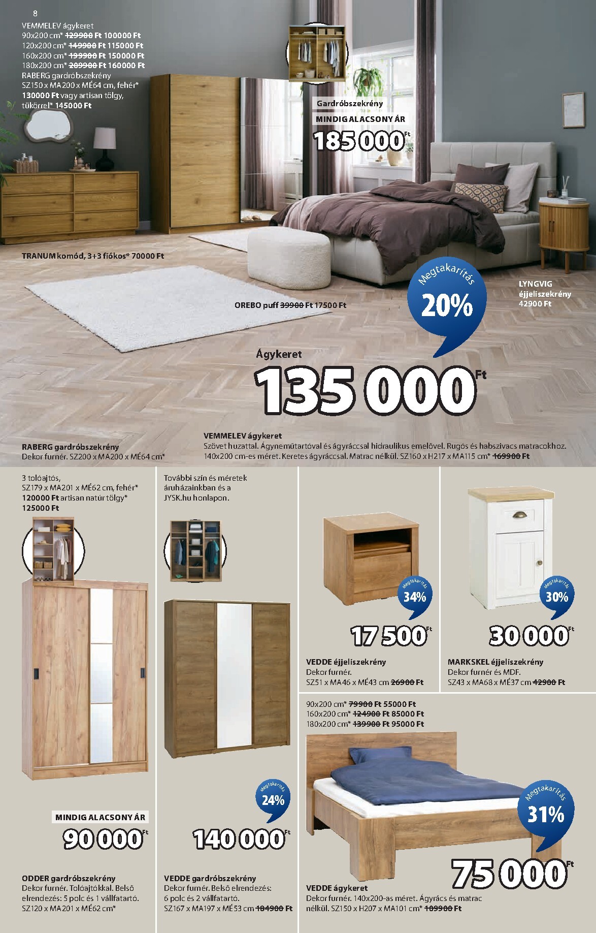 jysk - JYSK akciós újság, érvényes 2026.03.11. - 2026.04.07. - page: 8