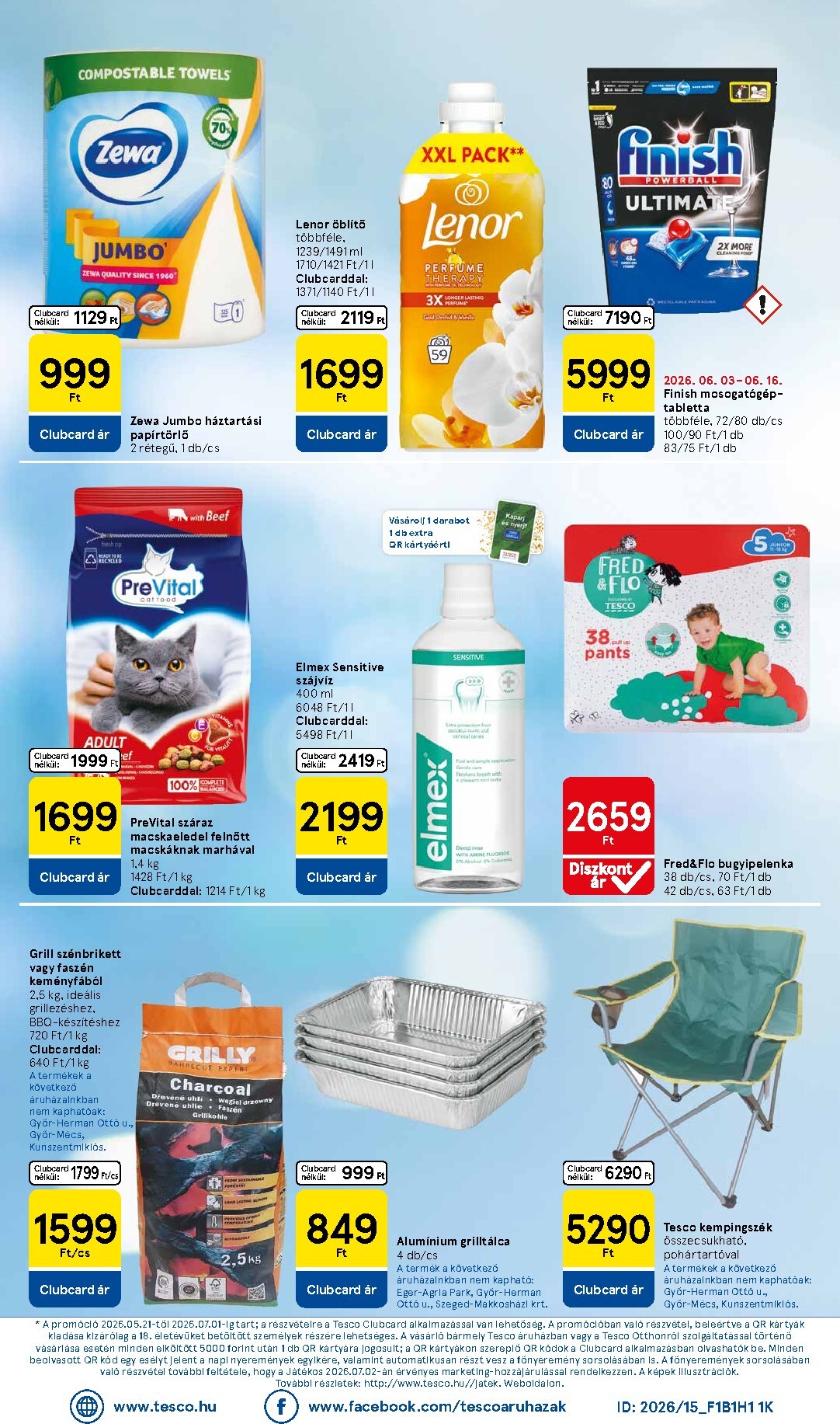 tesco - Tesco szupermarket hirdetmény a következő hétre csütörtöktől 2026.06.11.-tól szerdától 2026.06.17.-ig - page: 8