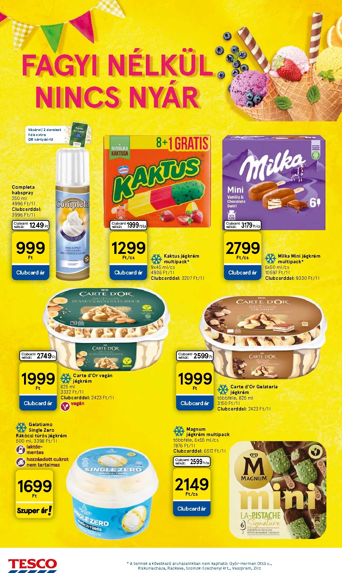 tesco - Tesco szupermarket hirdetmény a következő hétre csütörtöktől 2026.06.11.-tól szerdától 2026.06.17.-ig - page: 4